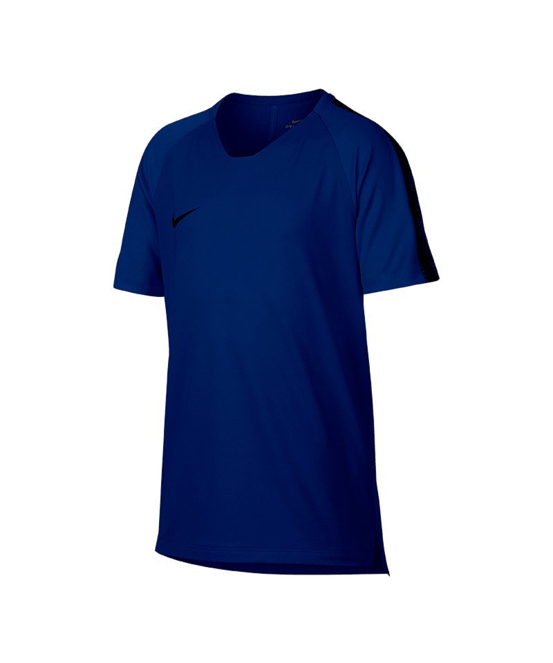 Nike Breathe Squad 18 Top kurzarm Kids F405 - blau