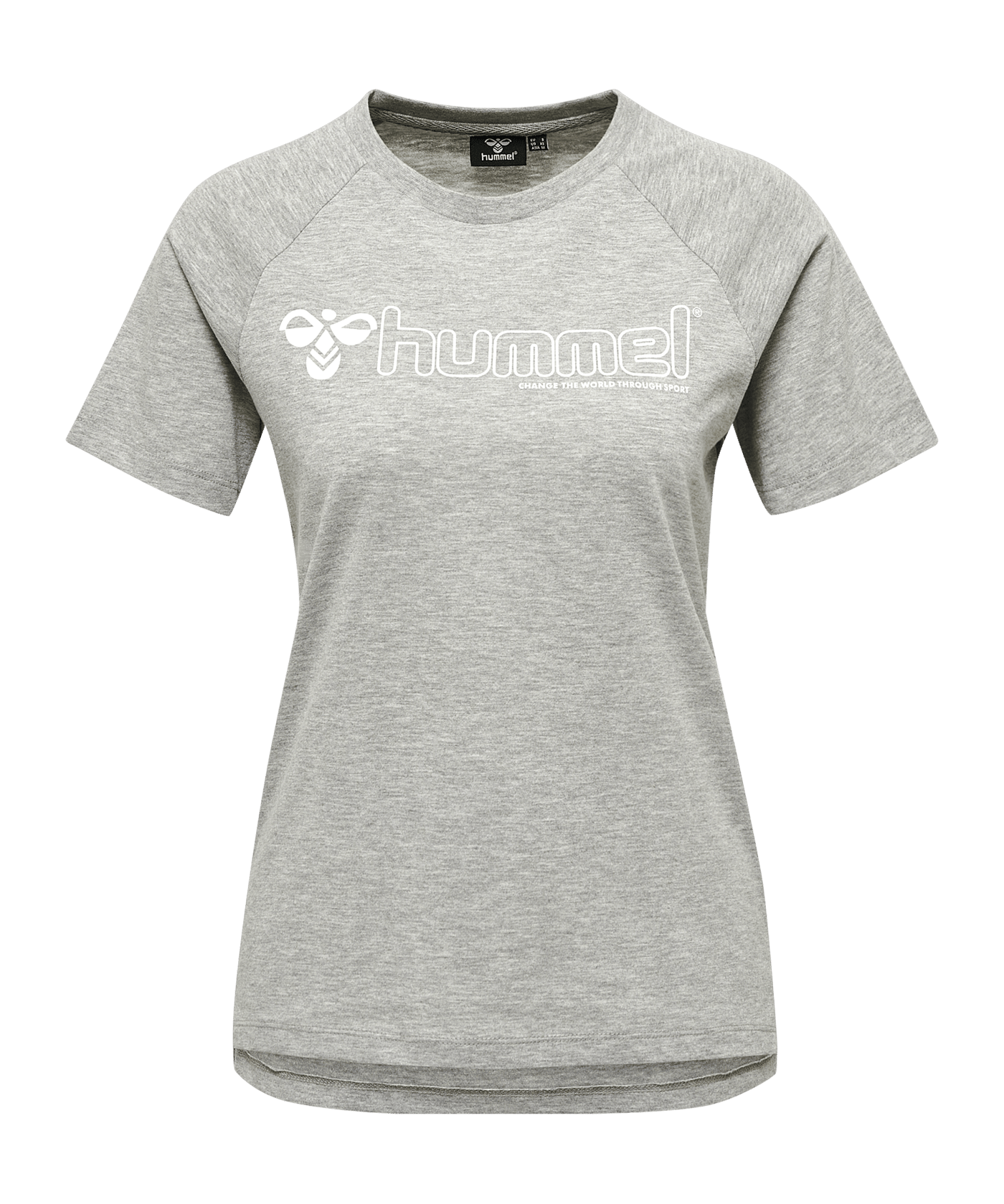 Hummel hmlNONI 2.0 T-Shirt Damen Grau F2006 - grau