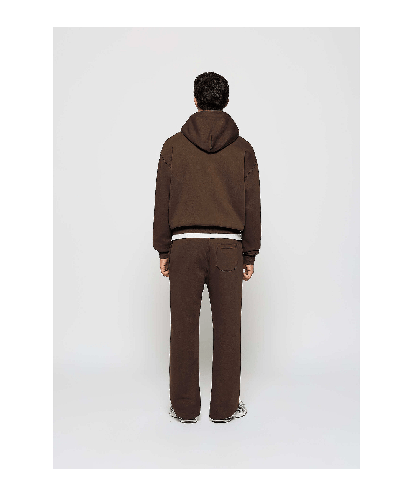 Burocs Wide Leg Jogginghose Braun - braun