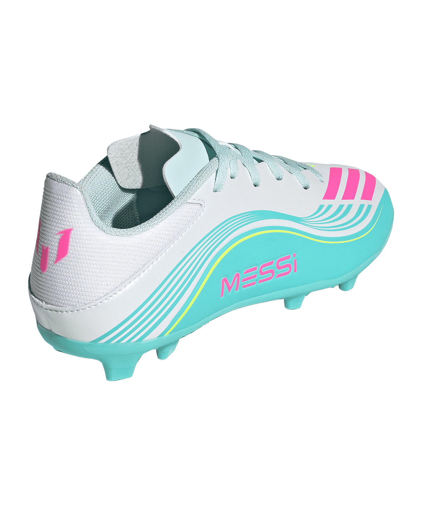 adidas F50 League FG/MG Messi Aurora Radiante Kids Weiß - weiss