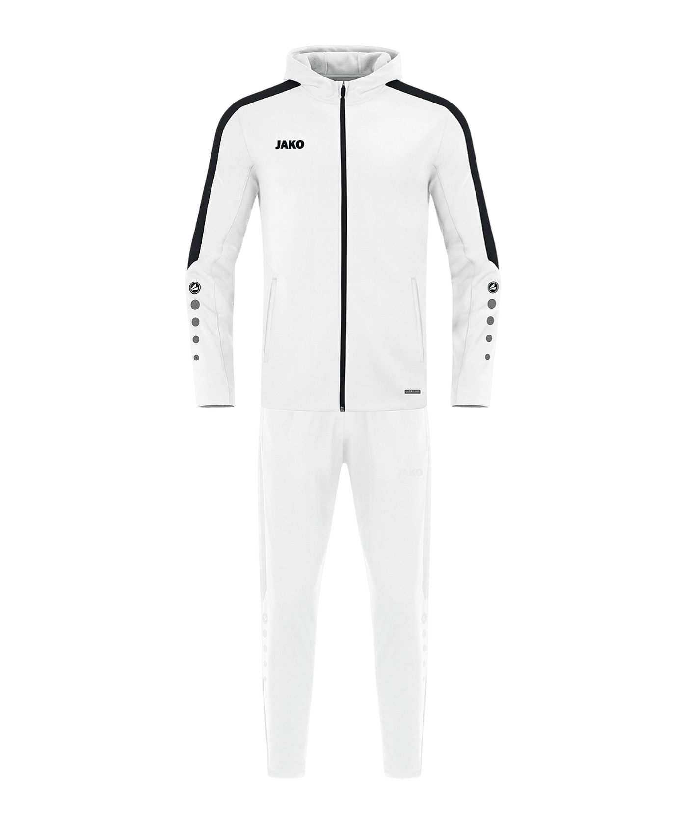 JAKO Power Trainingsanzug Kids Weiß F0 - weiss