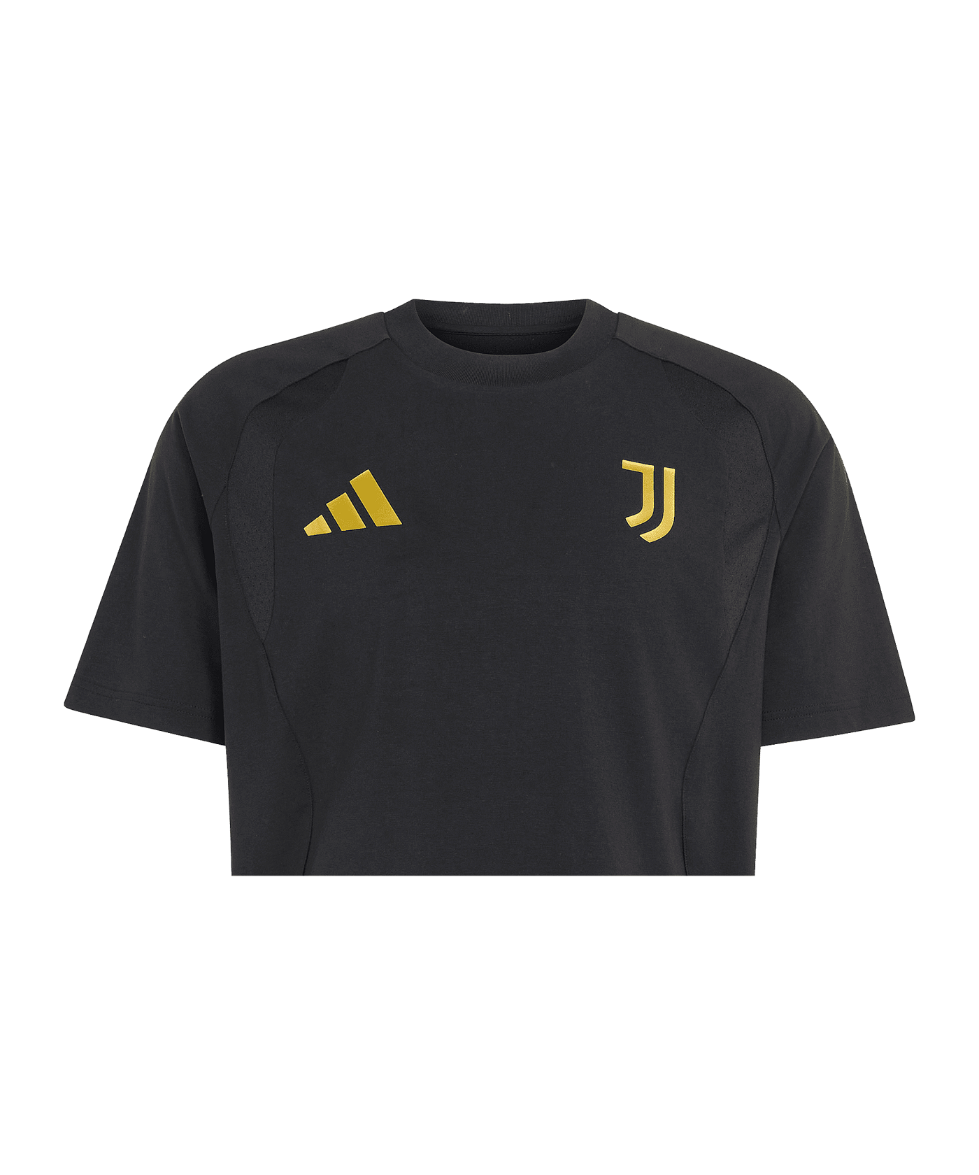 adidas Juventus Turin Tiro Travel T-Shirt Schwarz - schwarz