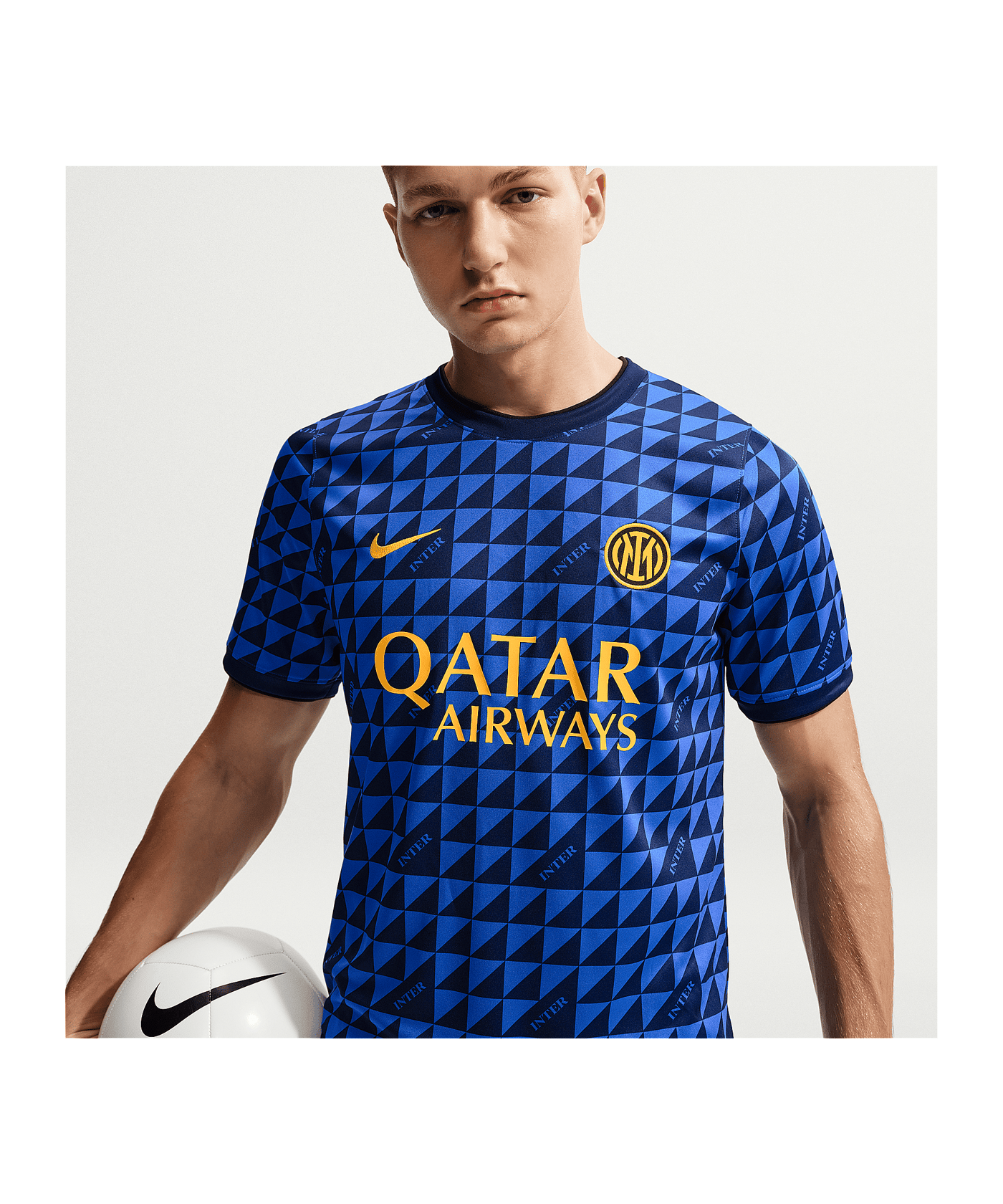 Nike Inter Mailand Prematch T-Shirt 2026/2027 Blau F409 - blau