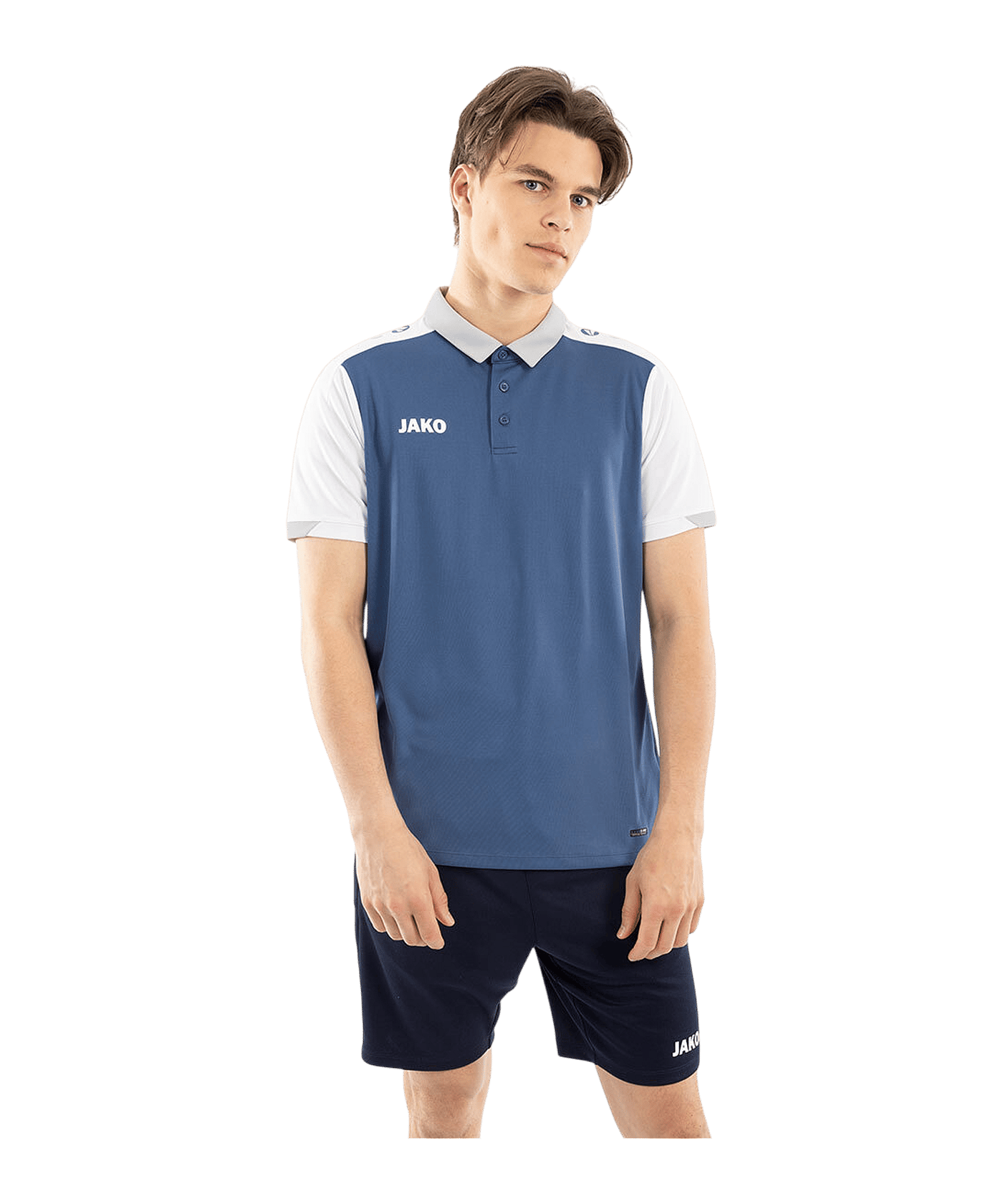 JAKO Dynamic Polo Blau F921 - blau