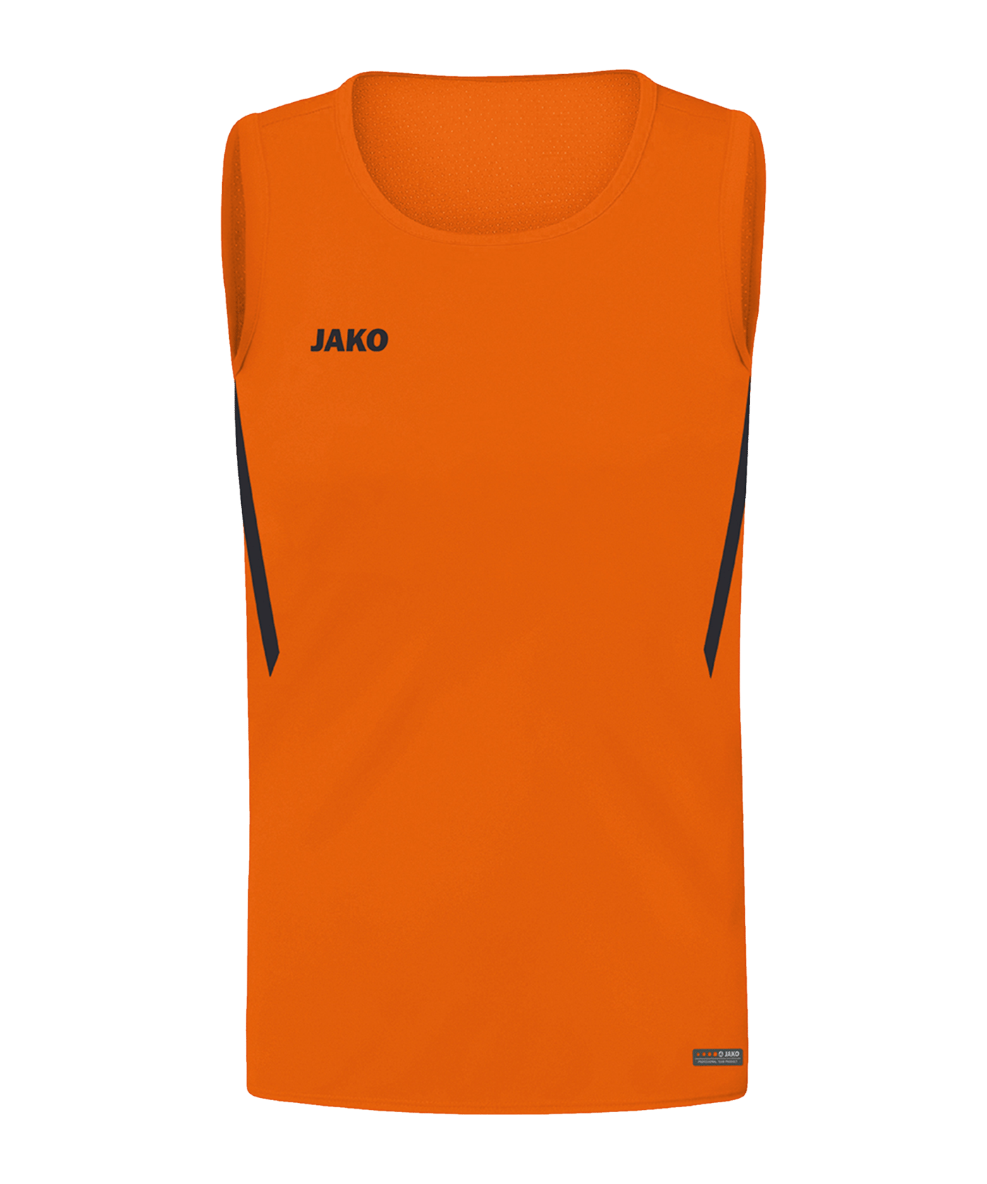 JAKO Challenge Tanktop Kids Orange Schwarz F351 - orange
