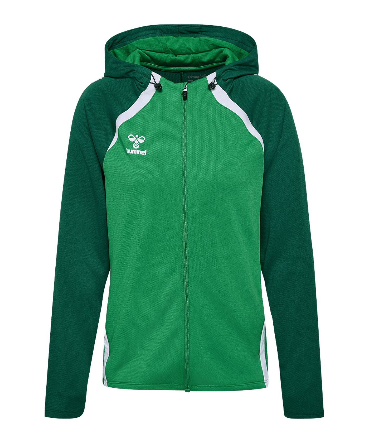 Hummel Lead 2.0 Kapuzenjacke Damen Grün F6327 - gruen