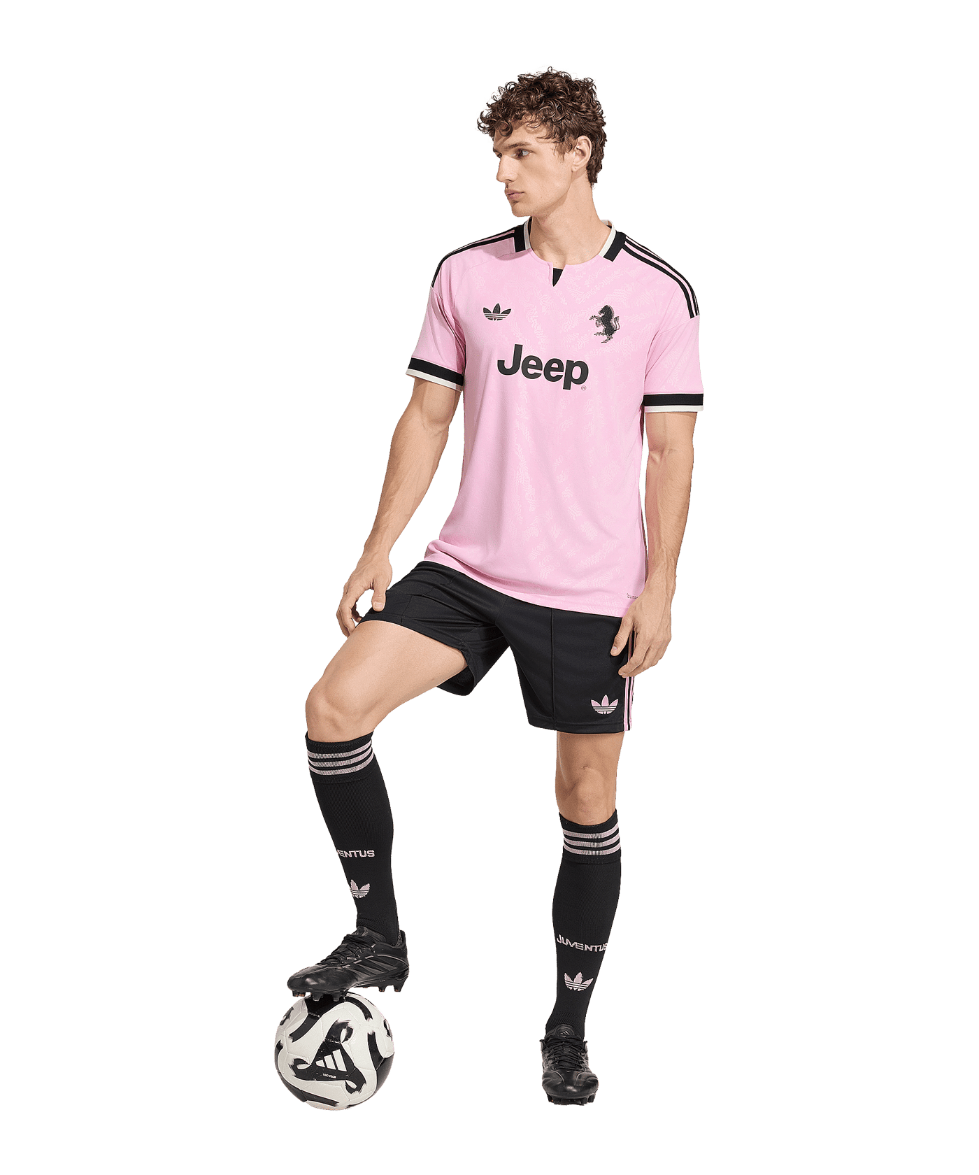adidas Juventus Turin Short Away 2026/2027 Schwarz - schwarz