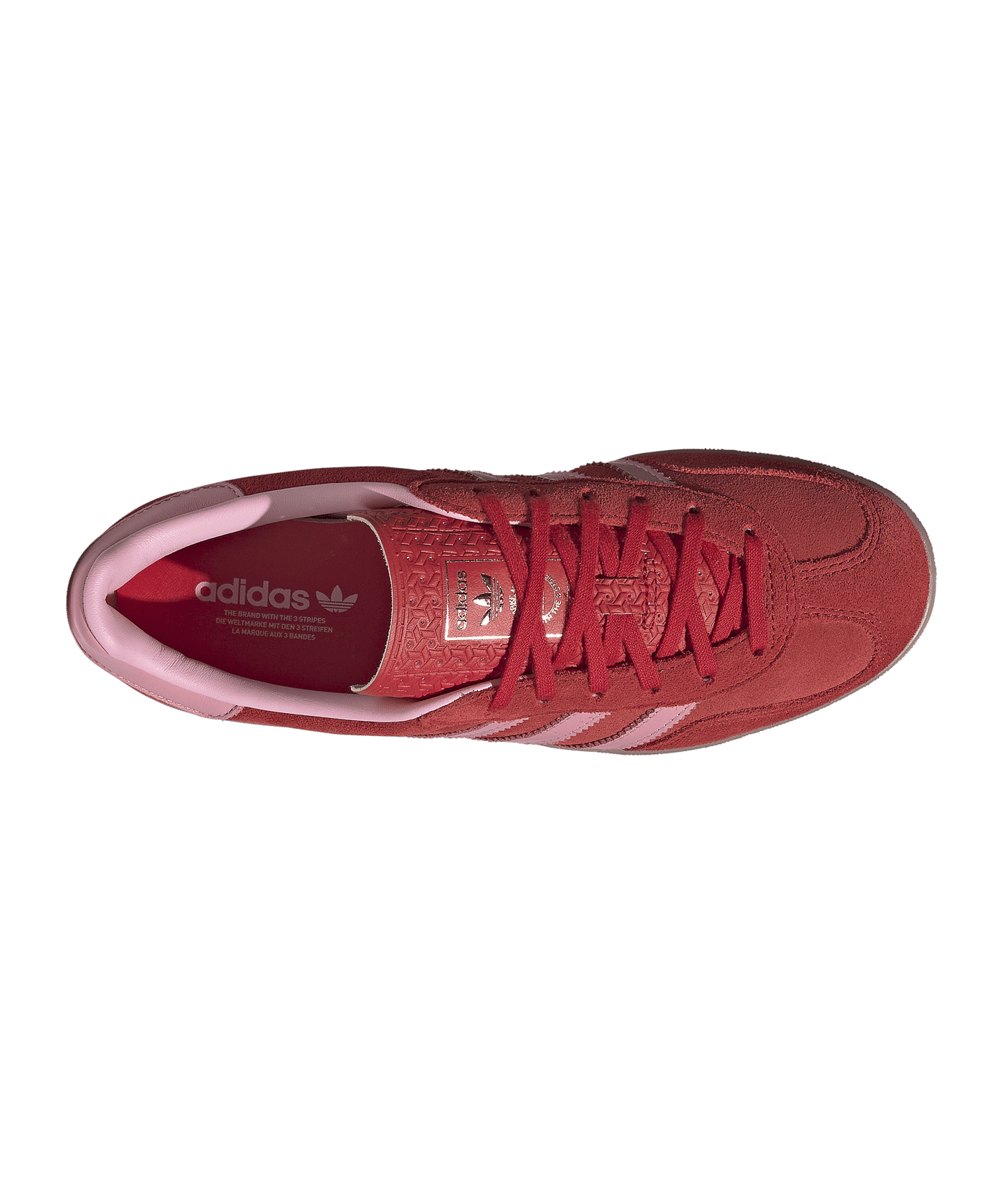 adidas Gazelle Indoor W Damen Rot - rot