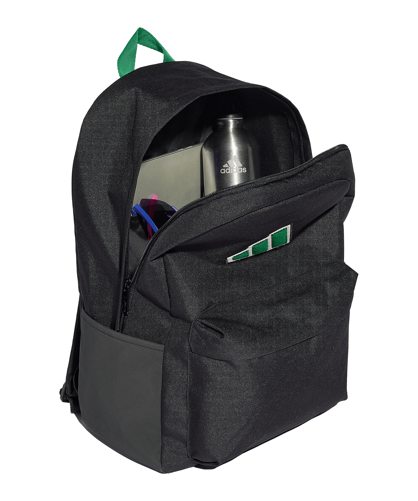 adidas Essentials Logo Rucksack Schwarz - schwarz
