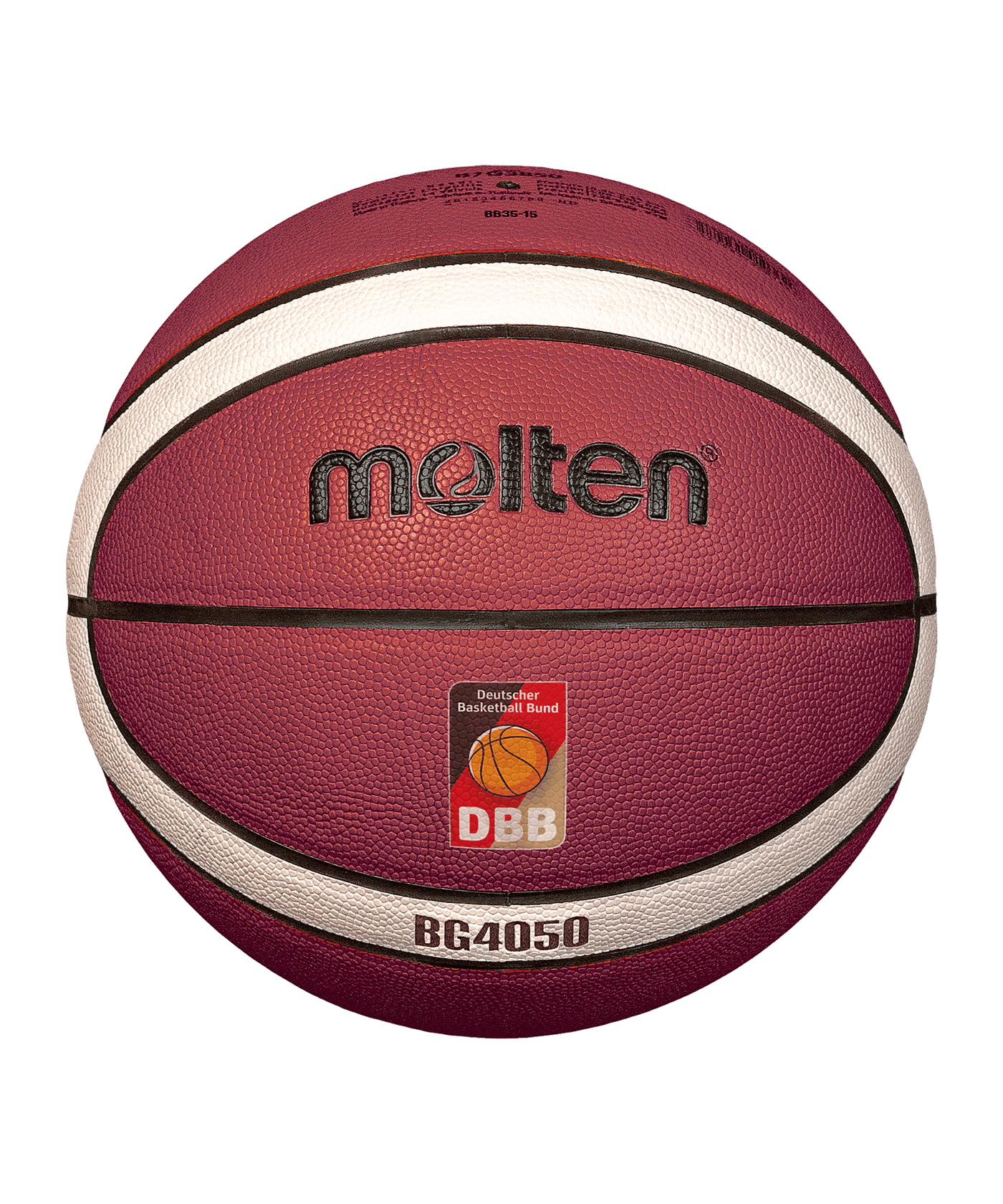 Molten Dbb Basketball Spielball Spielball Orange - orange