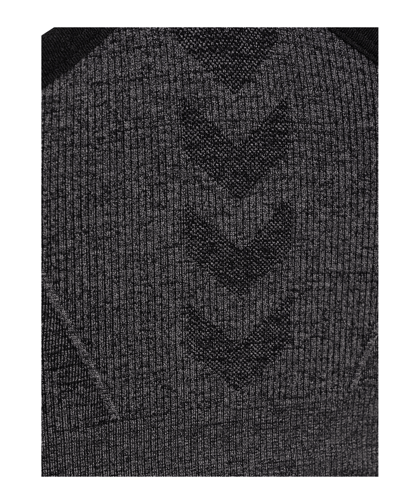 Hummel CI Seamless Scrunch Sport-BH Damen Schwarz F2508 - schwarz