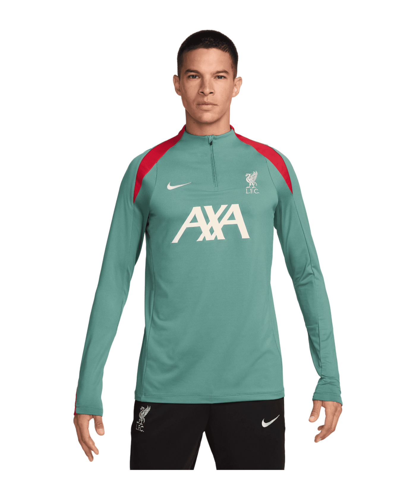 Nike FC Liverpool Drill Top Grün F362 - gruen