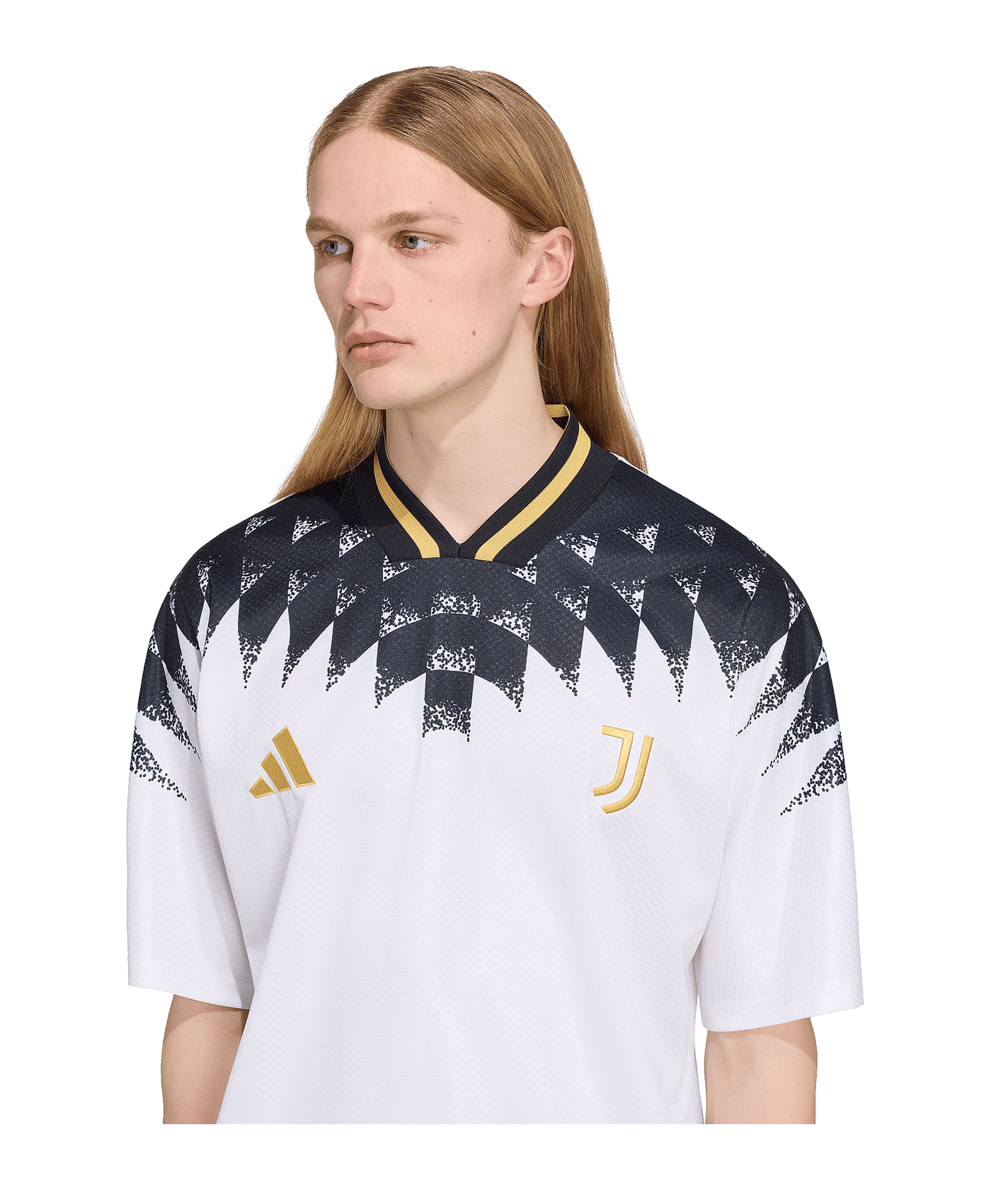 adidas Juventus Turin Stadium Trikot Weiß - weiss