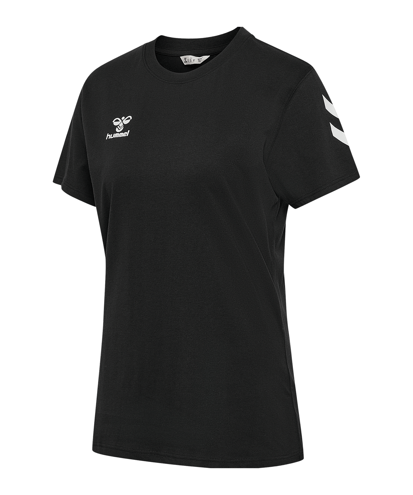 Hummel Go 2.0 Chevron T-Shirt Damen Schwarz F2001 - schwarz