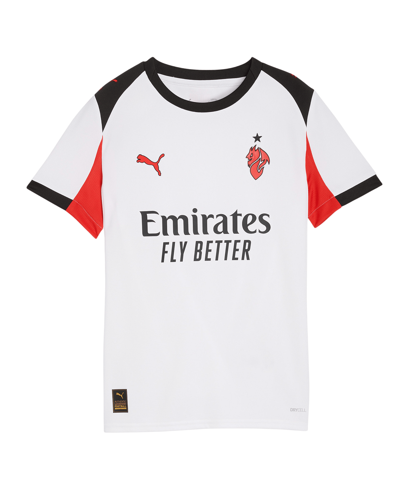 PUMA AC Mailand Replica Trikot Away Kids Weiß F02 - weiss