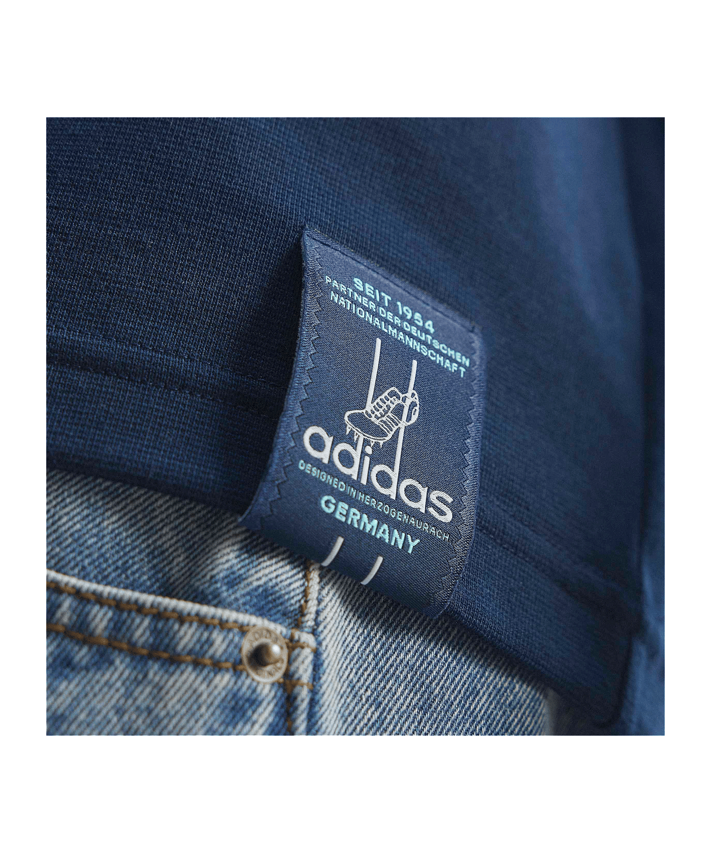 adidas DFB Deutschland Originals T-Shirt Blau - blau
