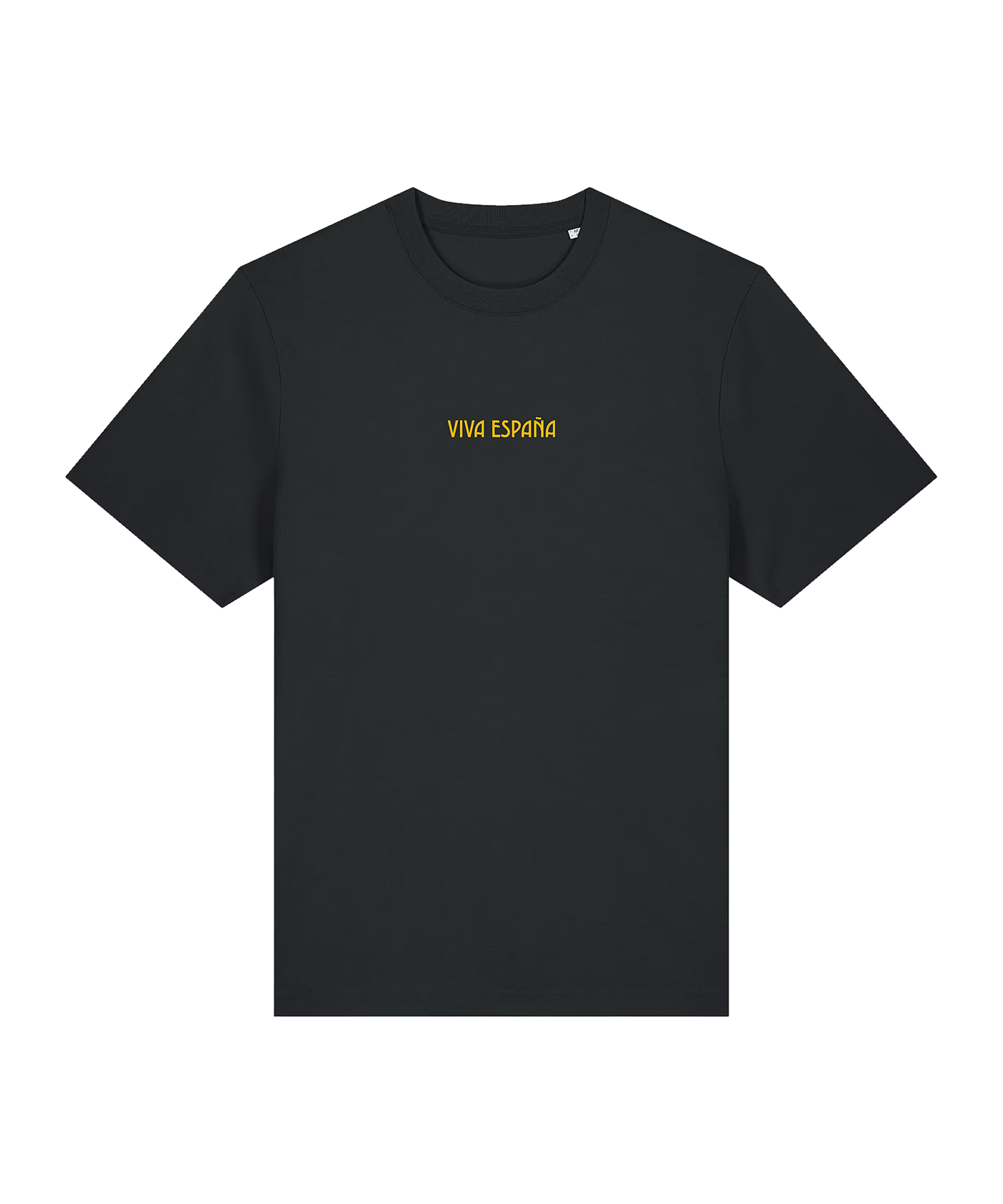 11teamsports Spanien "VIVA ESPANA" T-Shirt WM 2026 Schwarz - schwarz
