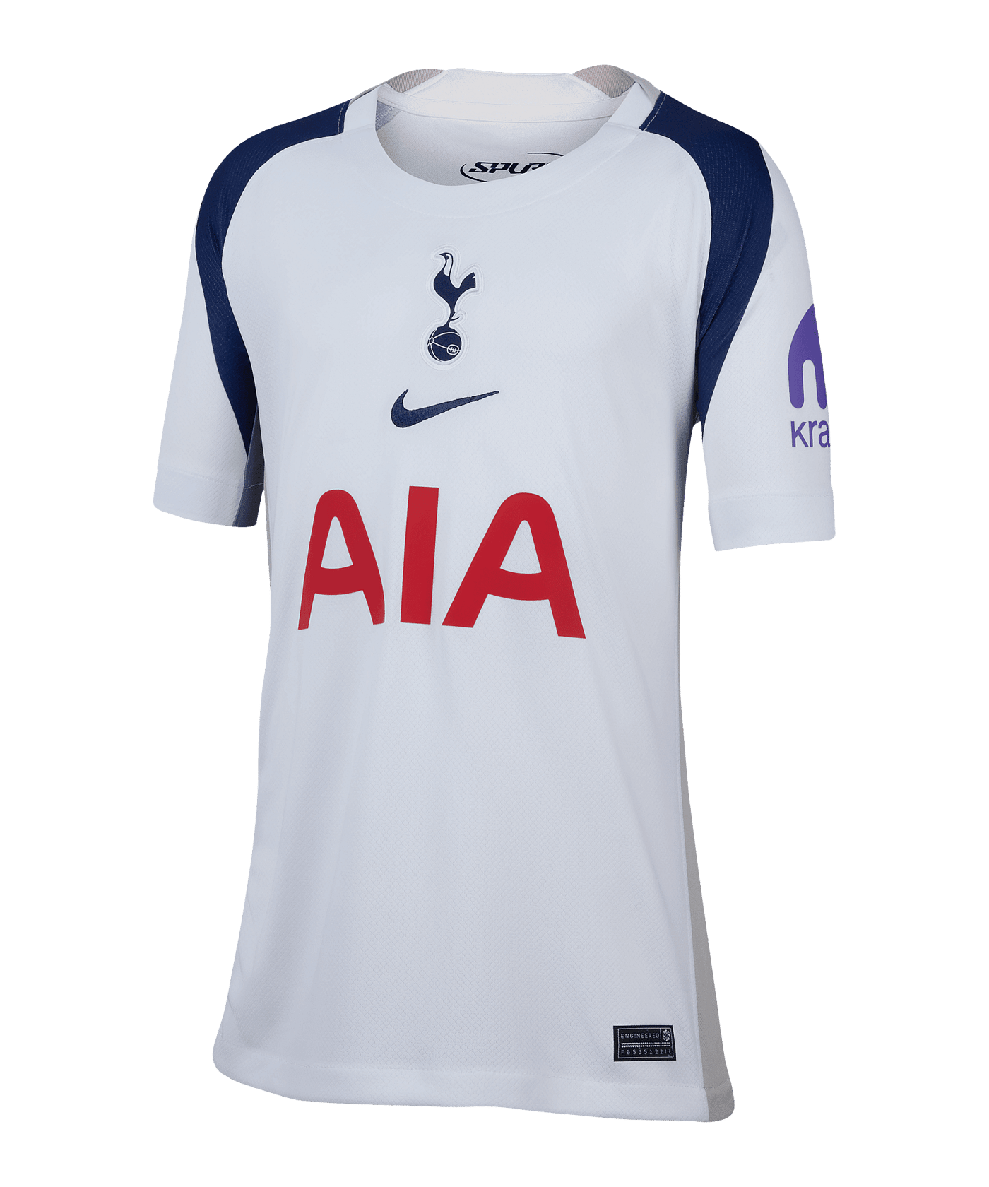 Nike Tottenham Hotspur Trikot Home 2025/2026 Kids Weiß F101 - weiss