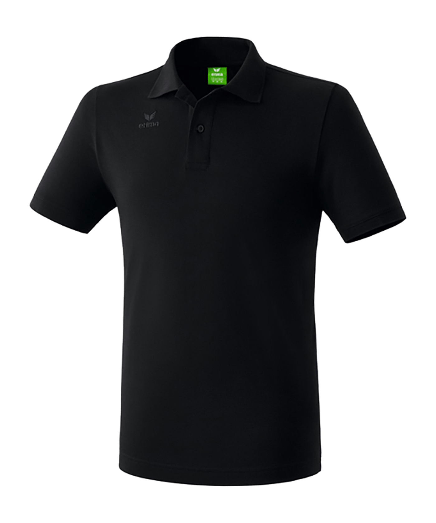 Erima Teamsport Poloshirt Schwarz - schwarz
