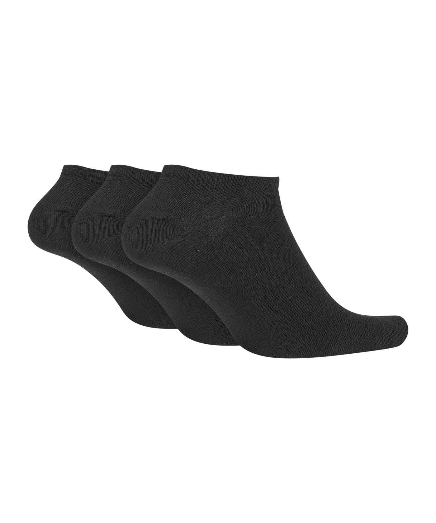 Nike 3er Pack Socken Füsslinge Sneaker F001 - schwarz