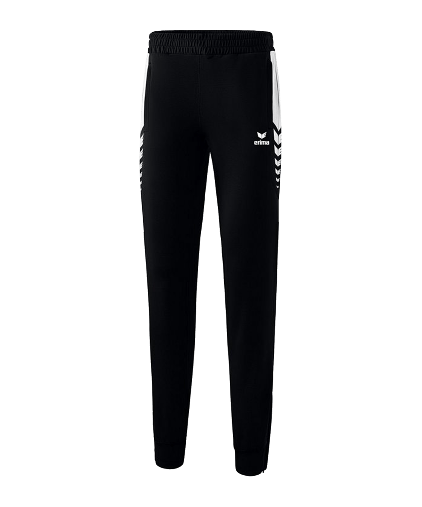 Erima Six Wings Worker Hose Damen Schwarz Weiss - schwarz