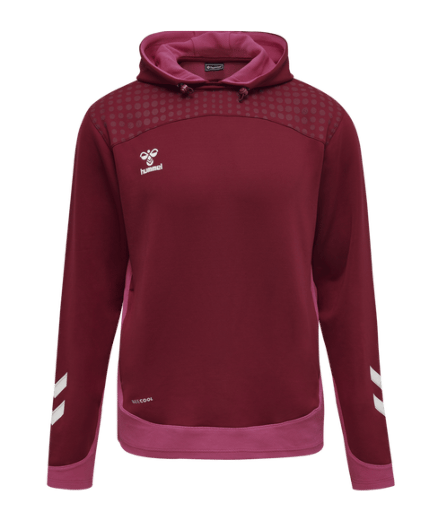 Hummel hmlLEAD Poly Hoody Rot F3584 - rot