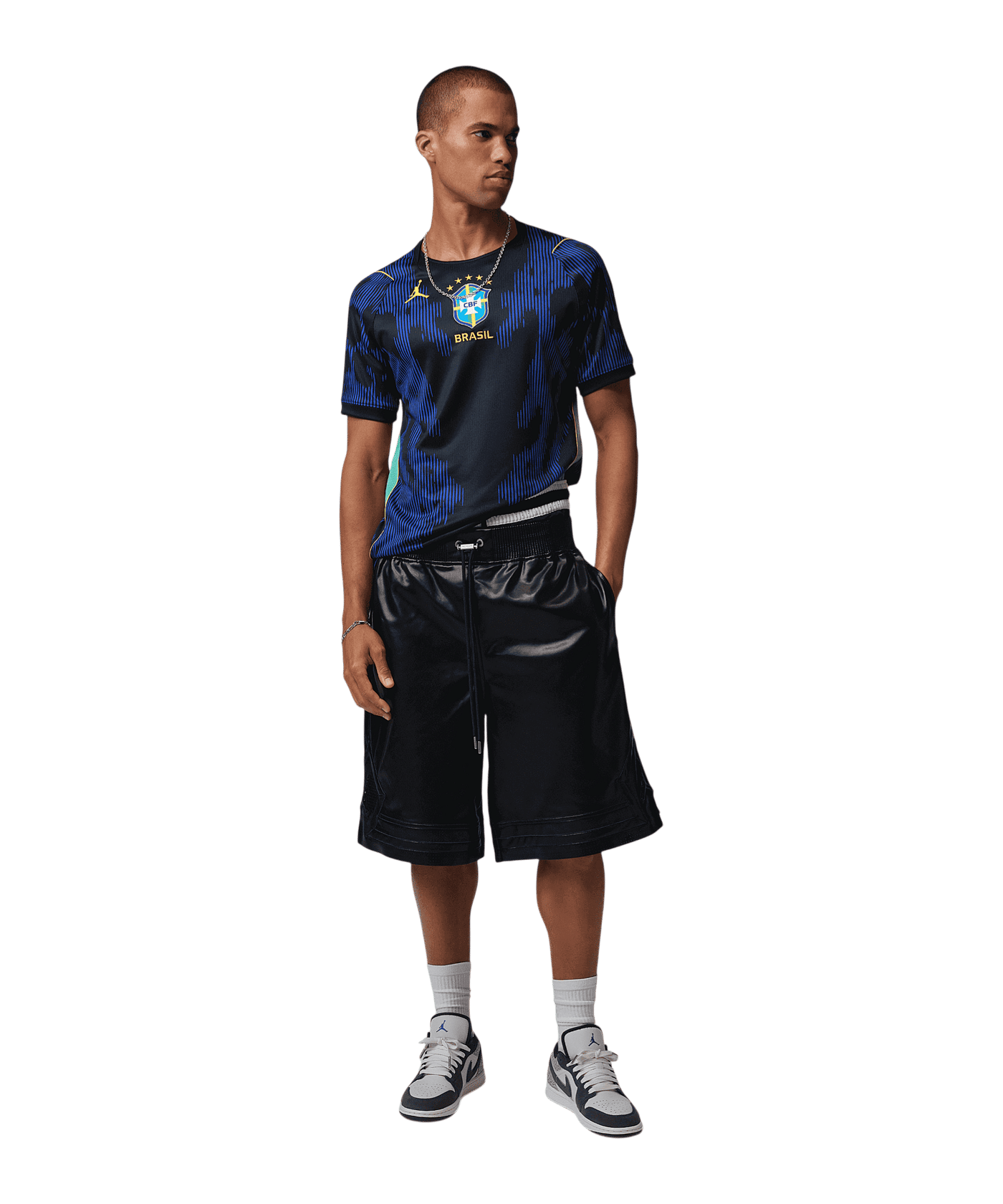 Nike CBF Brasilien Trikot Away WM 2026 Blau F417 - blau