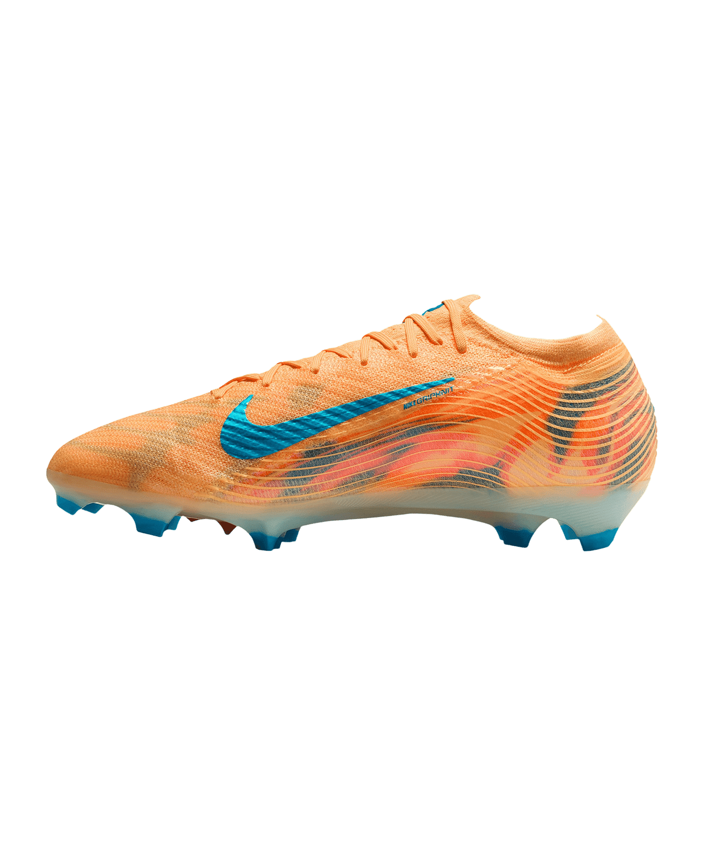 Nike Air Zoom Mercurial Vapor XVI Elite FG Kylian Mbappe Signature Orange F801 - orange
