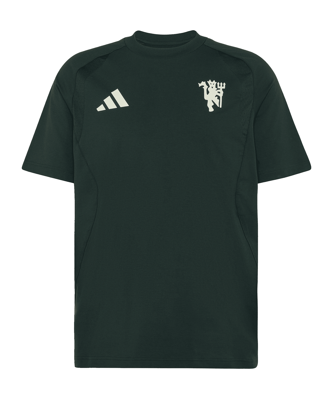 adidas Manchester United Tiro Travel T-Shirt Grün - gruen