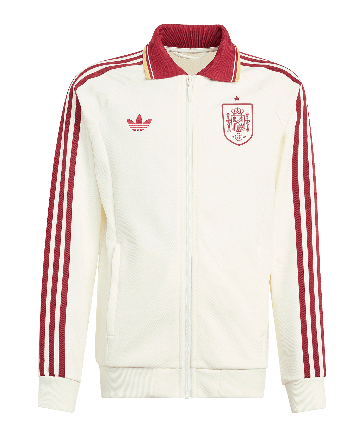 adidas Originals FEF Spanien Anthem Jacke Kids Weiß - weiss
