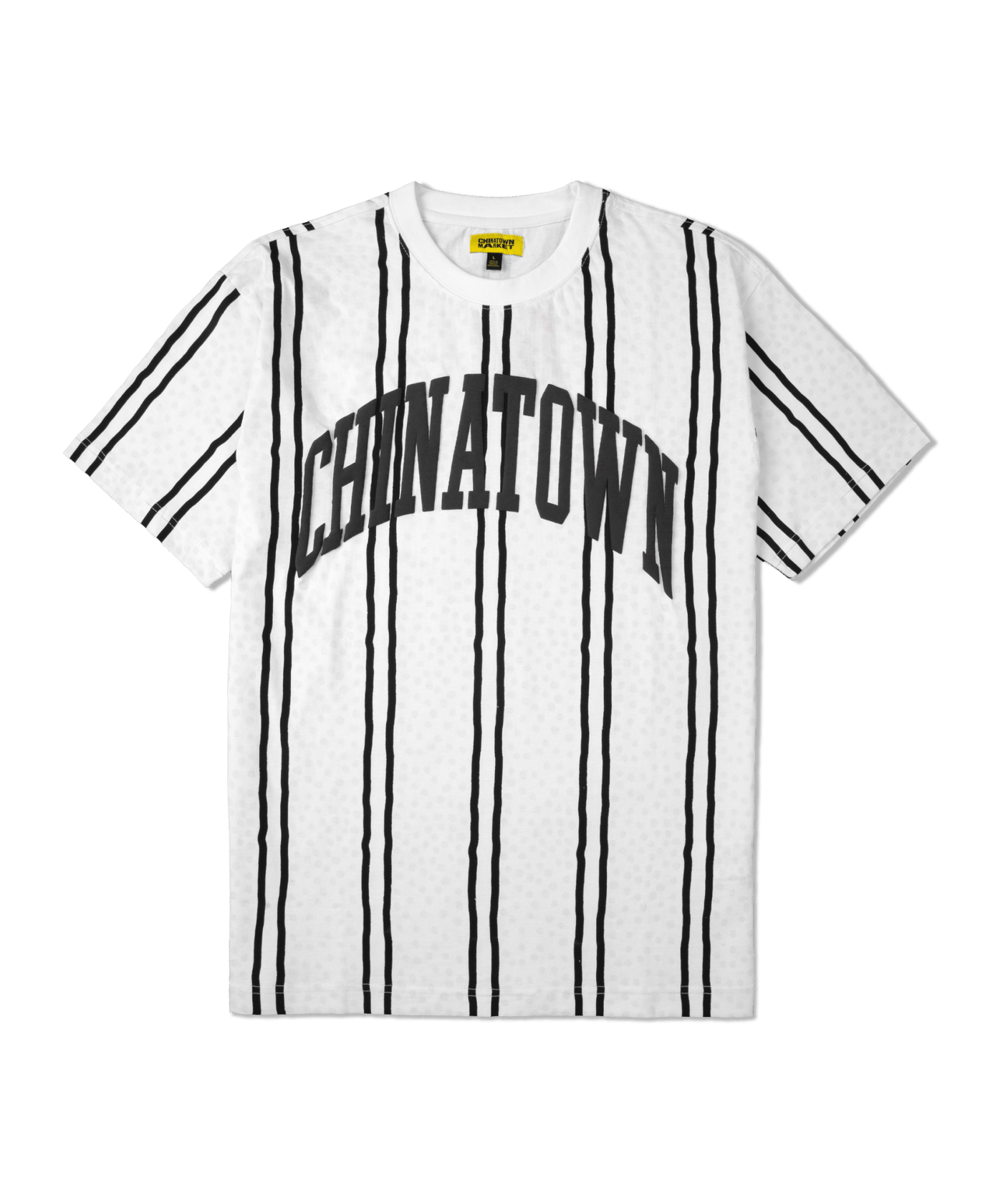 Market Uv Striped T-Shirt Weiss - weiss