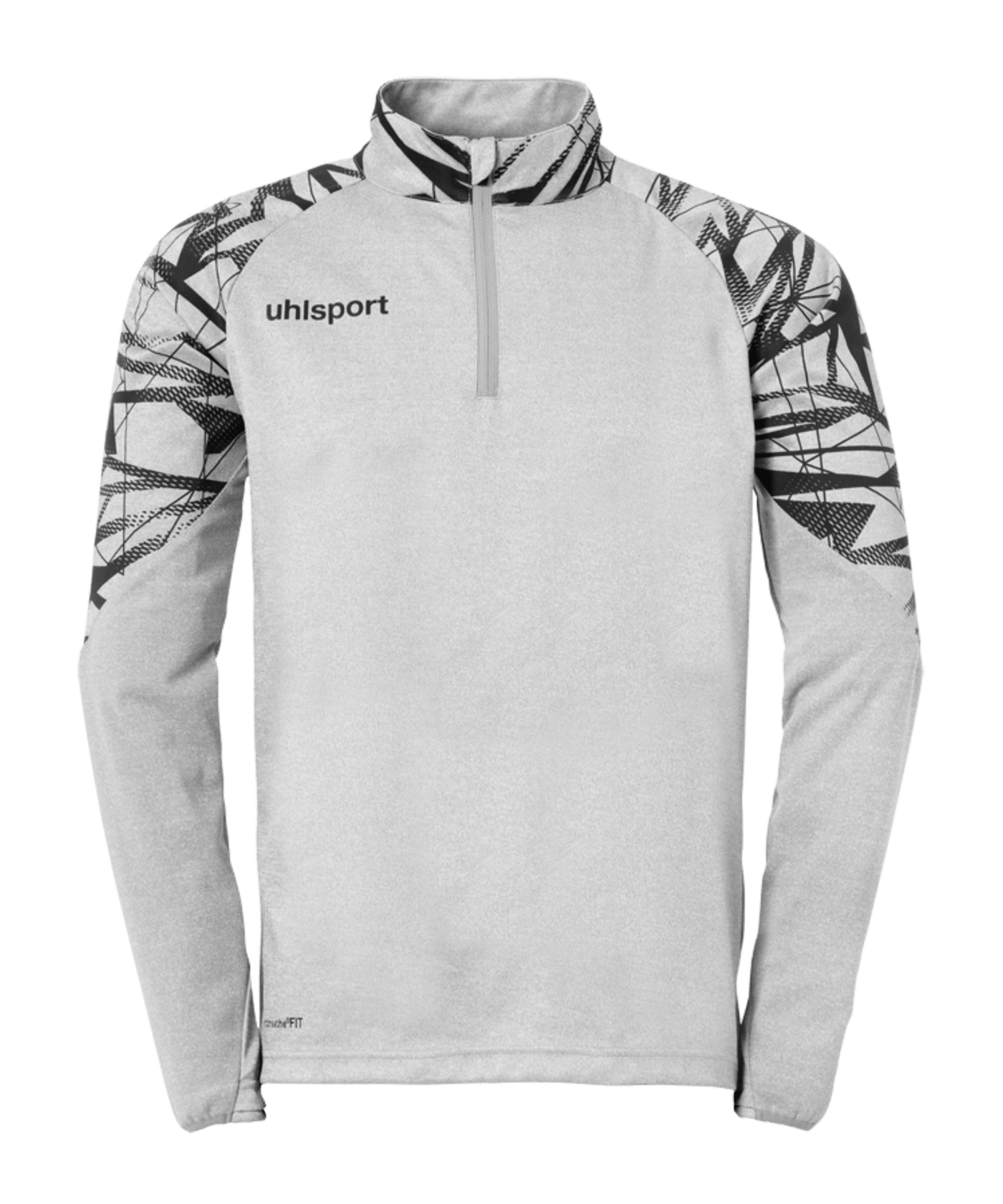 Uhlsport Goal 25 HalfZip Sweatshirt Grau F05 - grau