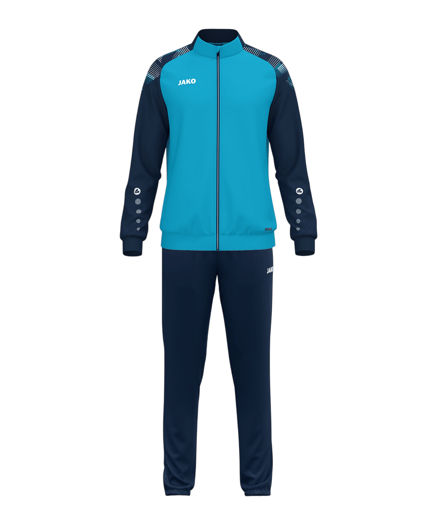 JAKO Sonic Trainingsanzug Kids Blau F276 - blau