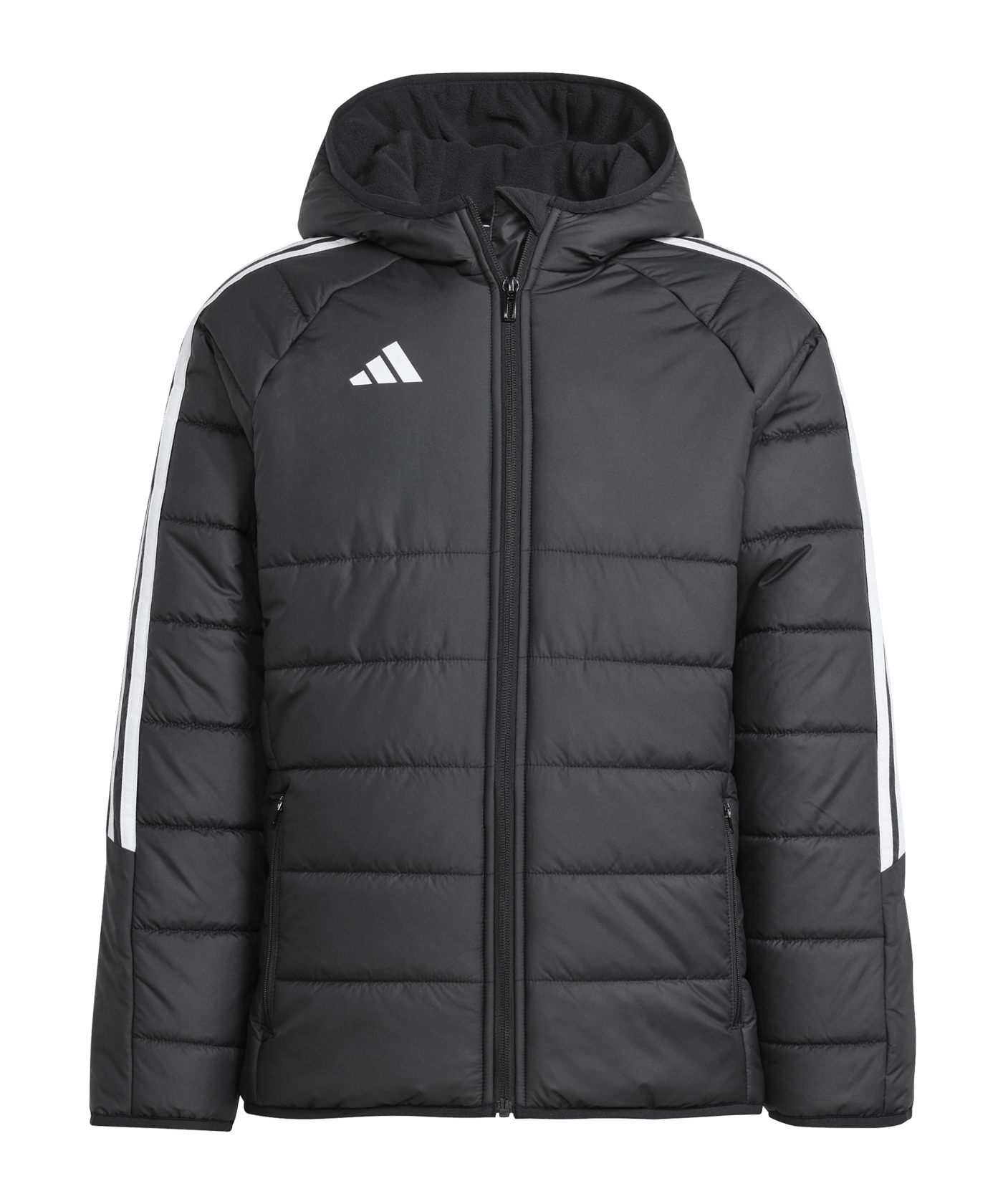 adidas Tiro 24 Winterjacke Kids Schwarz Weiss - schwarz