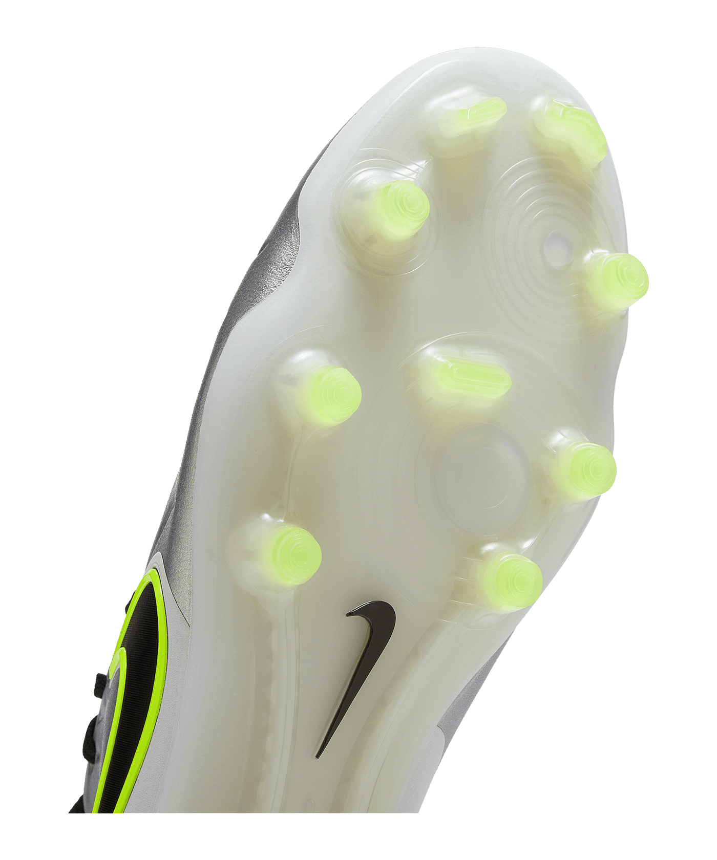Nike Tiempo Legend X Elite FG Mad Voltage Silber Schwarz F001 - silber