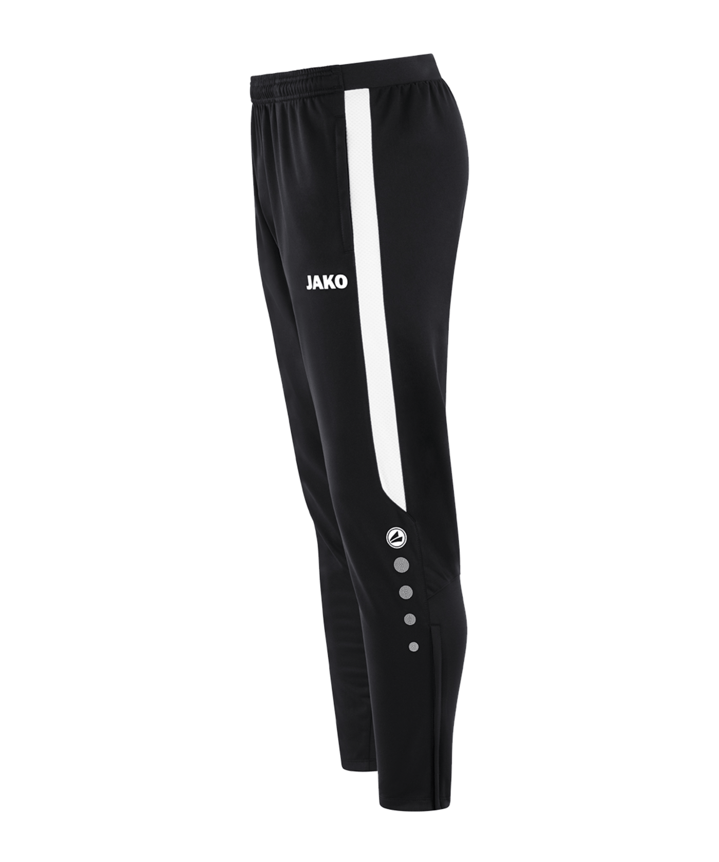JAKO Power Polyesterhose Schwarz Weiss F802 - schwarz