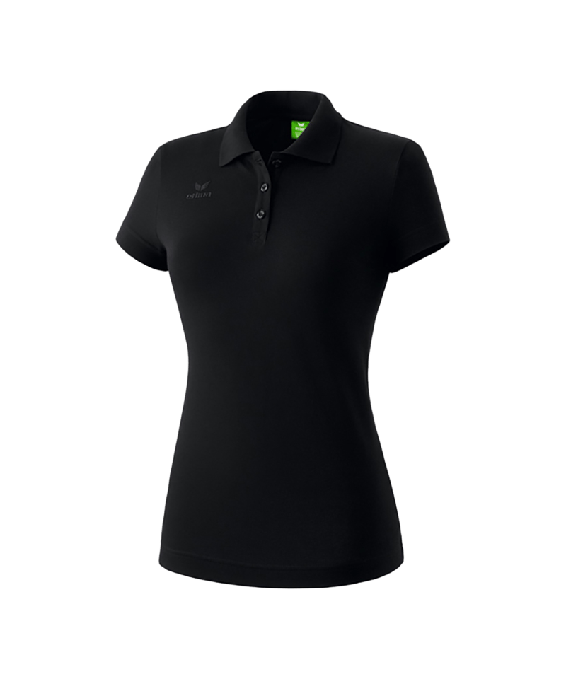 Erima Teamsport Poloshirt Damen Schwarz - schwarz