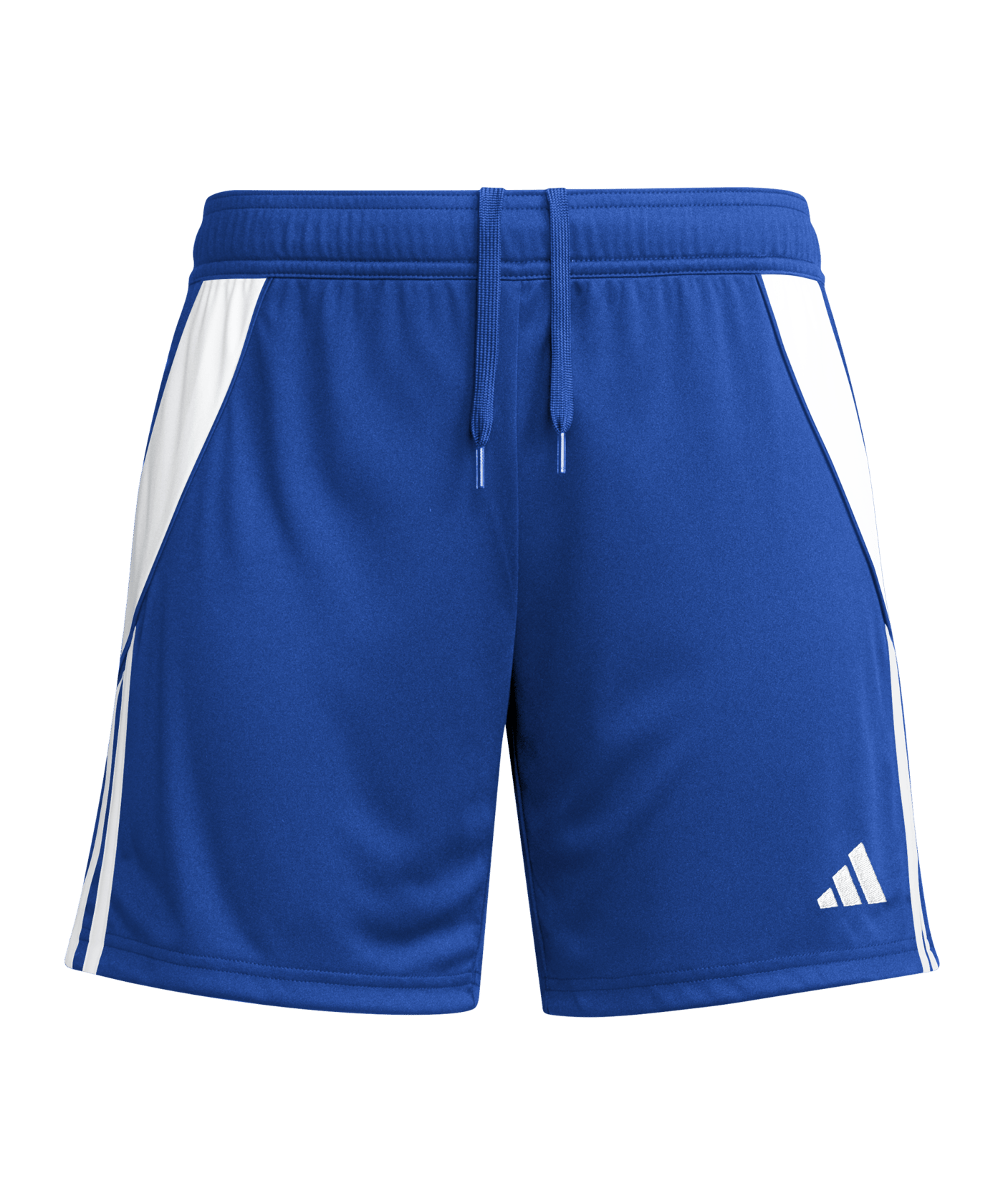 adidas Tiro 24 Short Damen Blau Weiss - blau