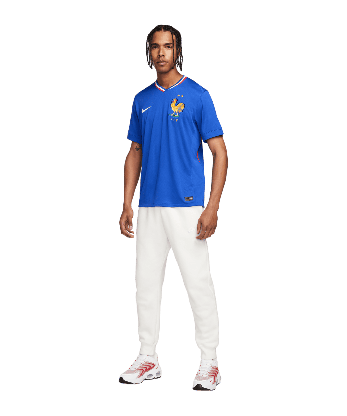 Nike Frankreich Trikot Home EM 2024 Blau F452 - blau