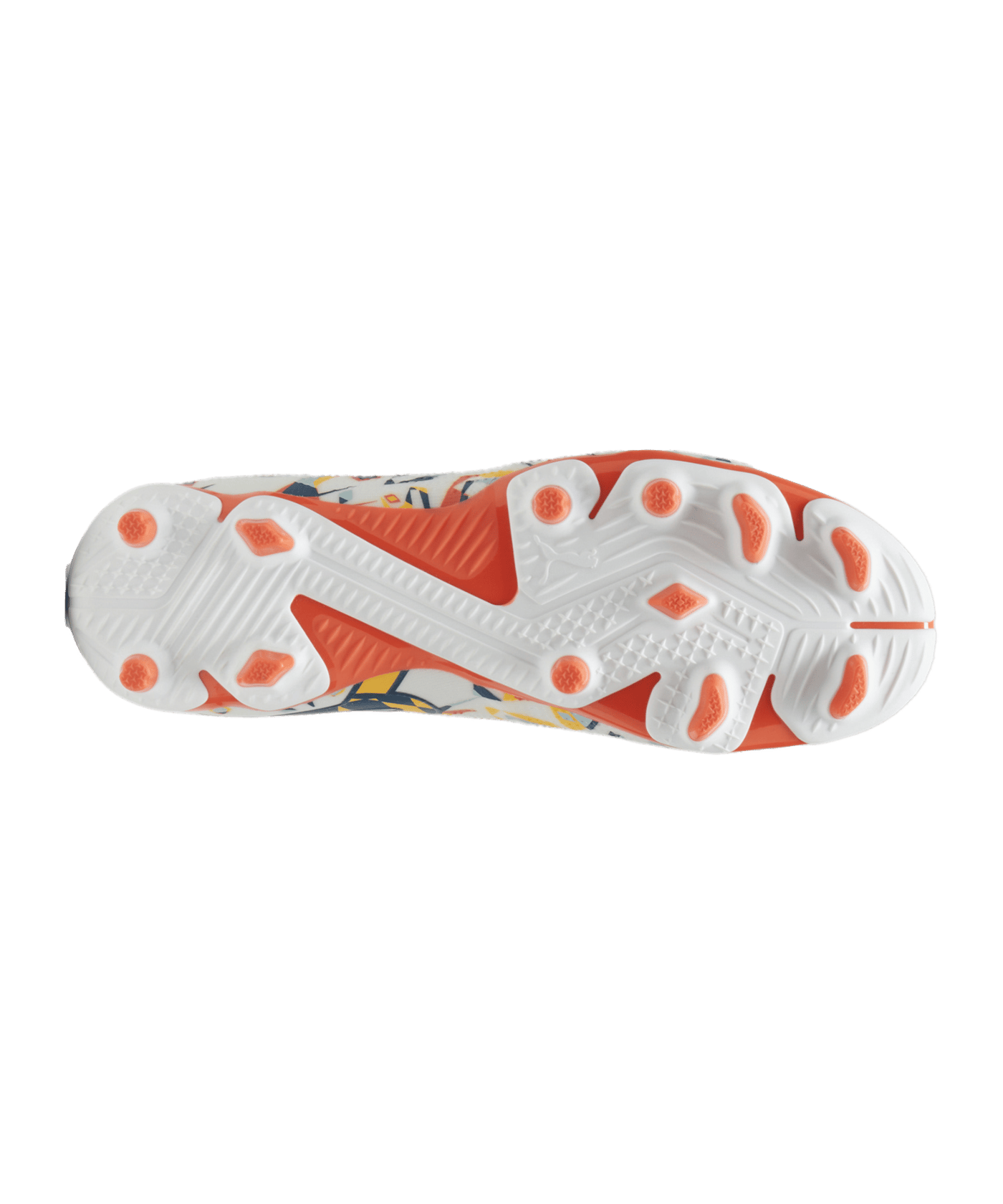PUMA FUTURE 7 Match Creativity FG/AG Jr Kids Weiss Grün F01 - weiss