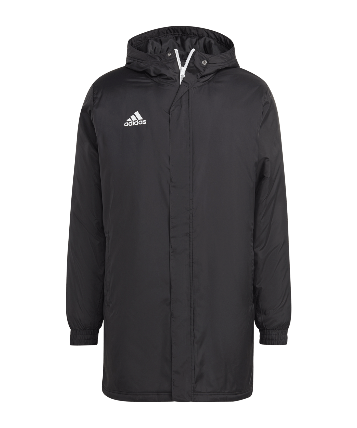 adidas Entrada 22 Stadium Jacke Schwarz - schwarz