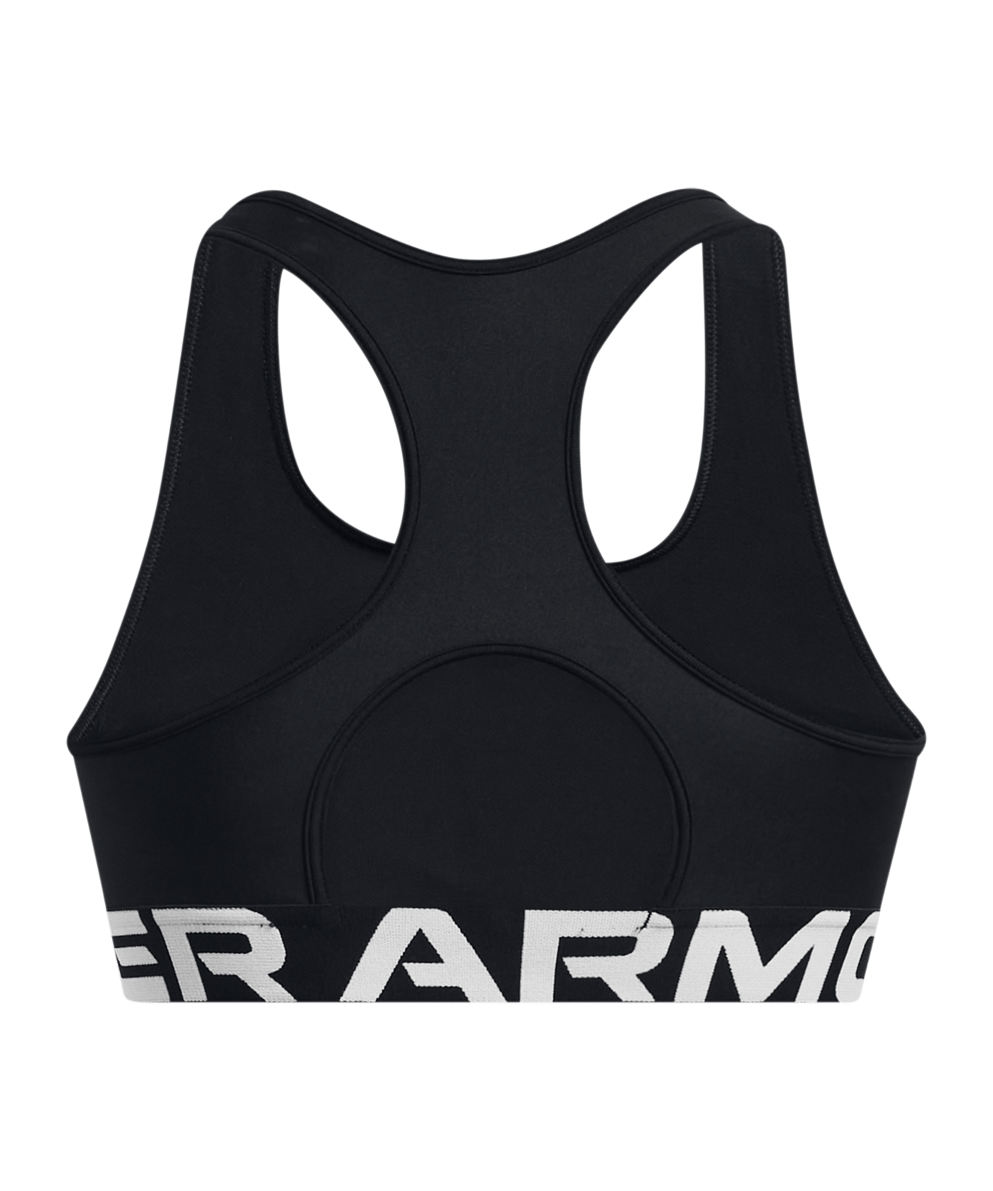 Under Armour Mid Sport-BH Damen Schwarz F001 - schwarz