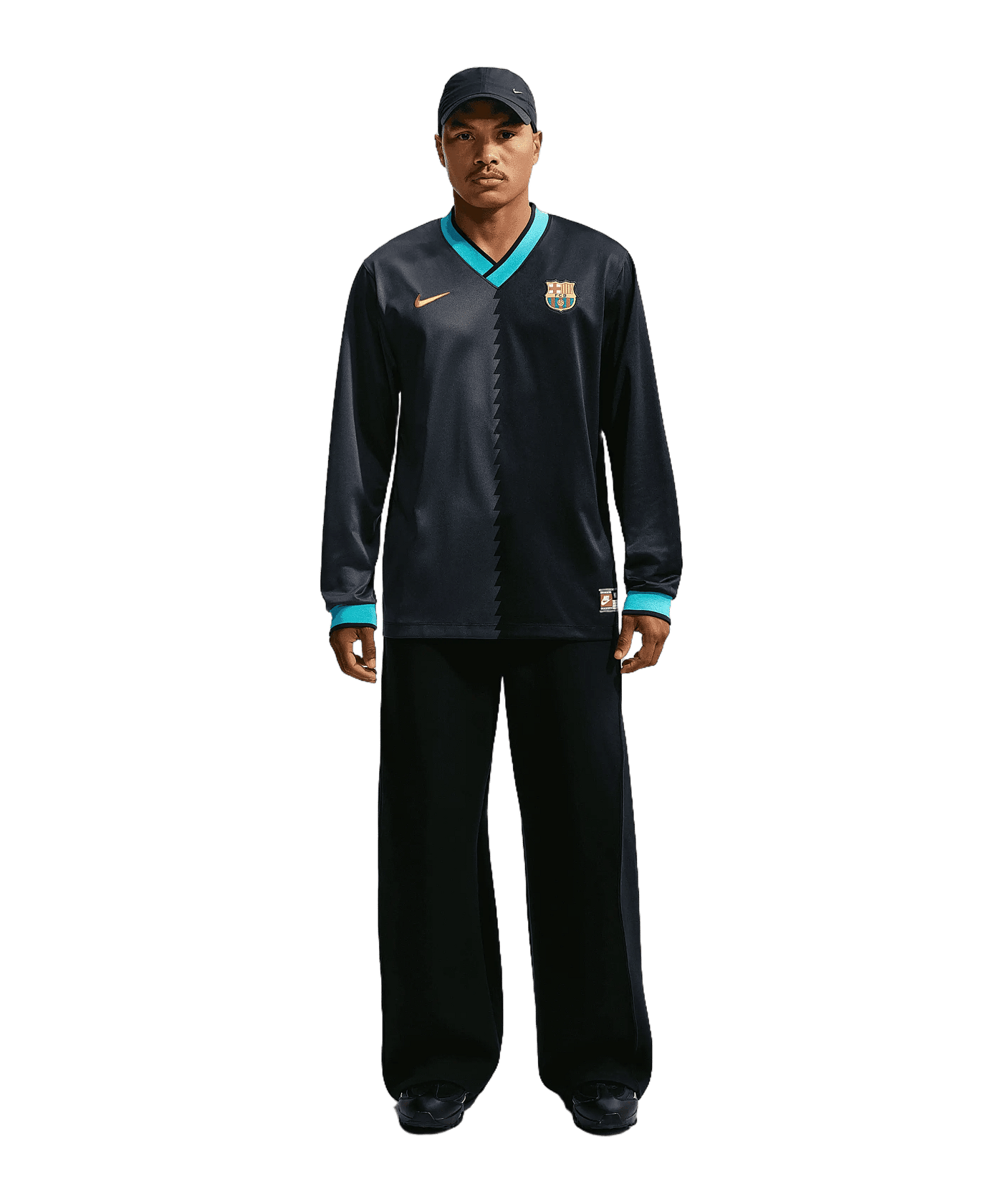 Nike FC Barcelona Trikot Langarm 3rd 2026/2027 Schwarz F010 - schwarz
