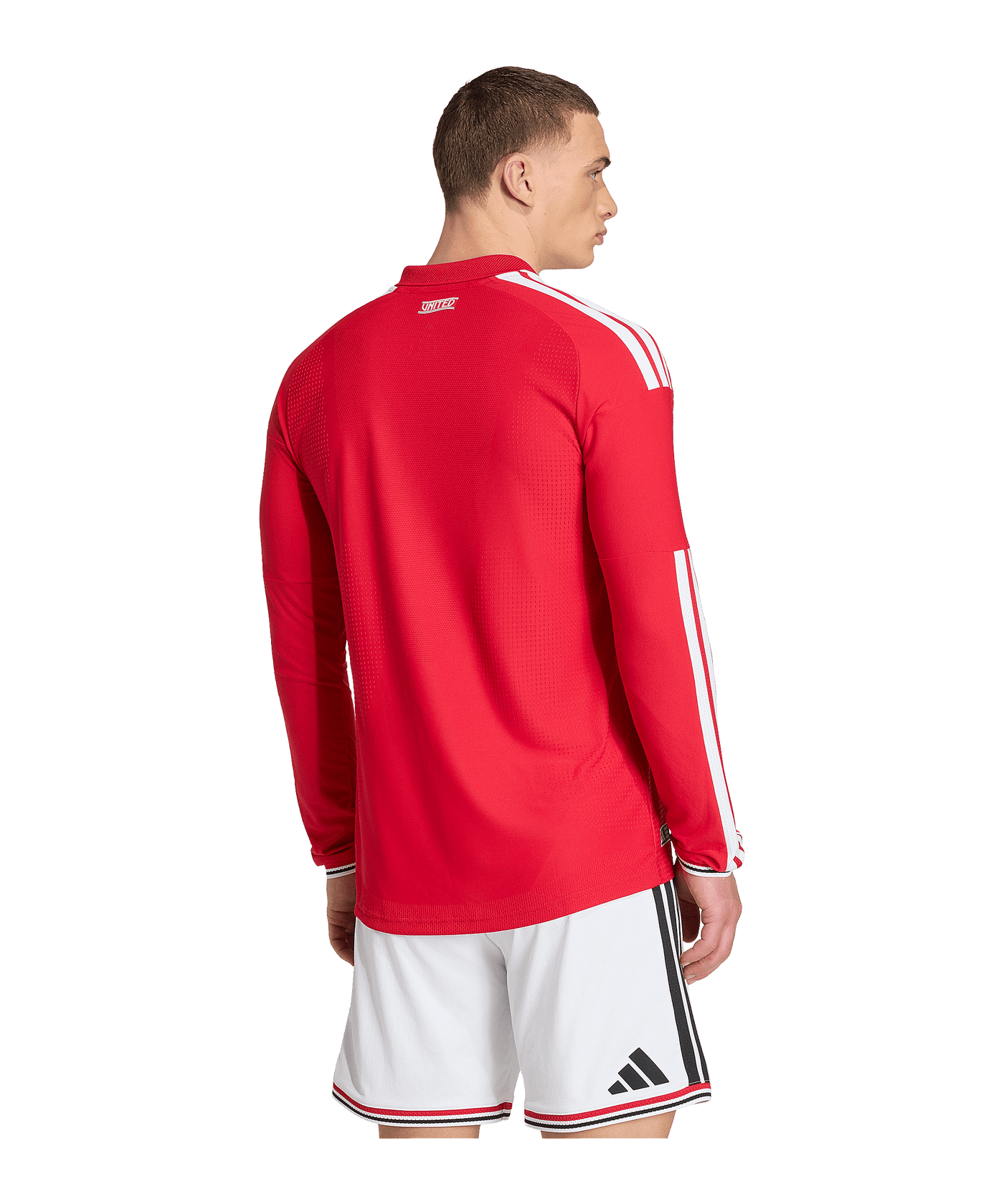 adidas Manchester United Authentic Trikot Langarm Home 2026/2027 Rot - rot