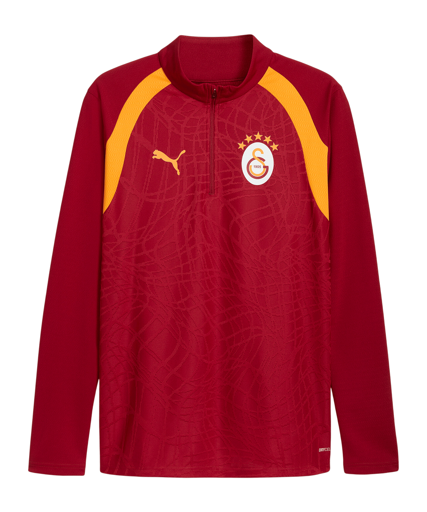 PUMA Galatasaray Istanbul Training 14 Zip Top Rot F01 - rot