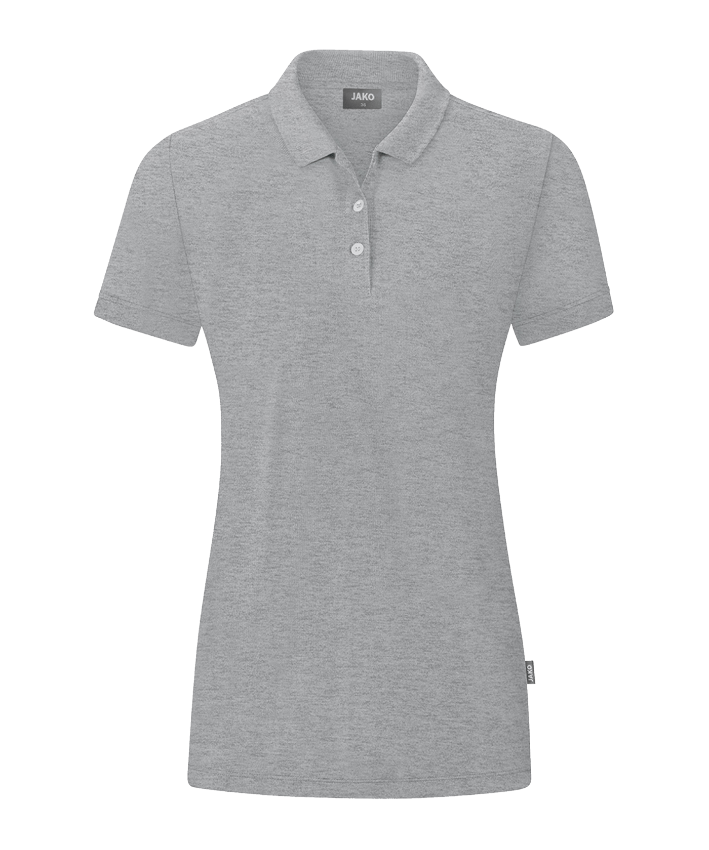 Jako Organic Polo Shirt Damen Grau F520 - grau