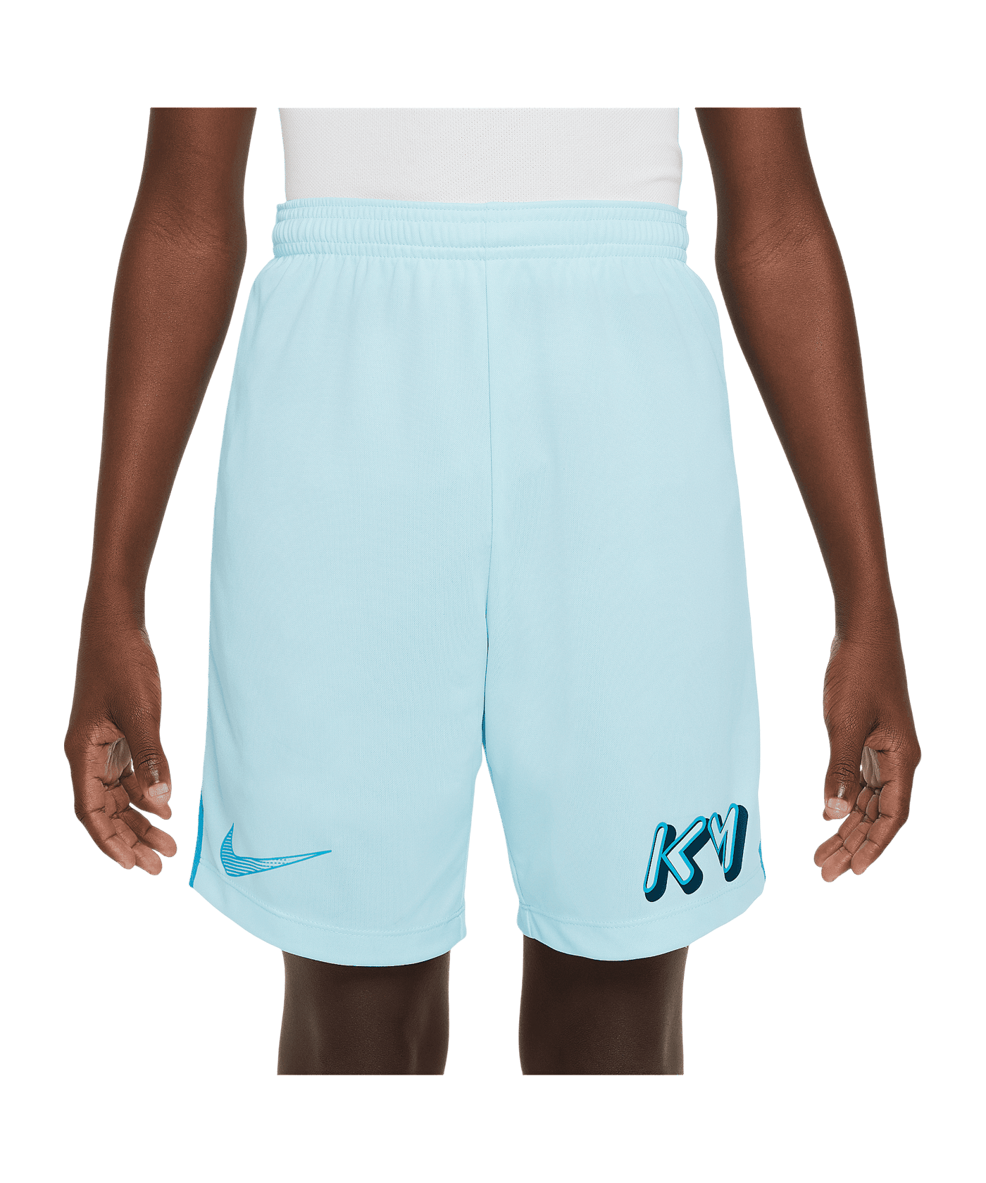 Nike Kylian Mbappe Academy 23 Short Kids Blau F474 - blau