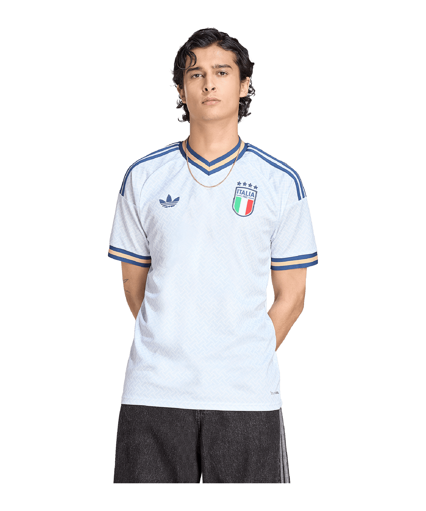 adidas FIGC Italien Trikot Away WM 2026 Blau - blau
