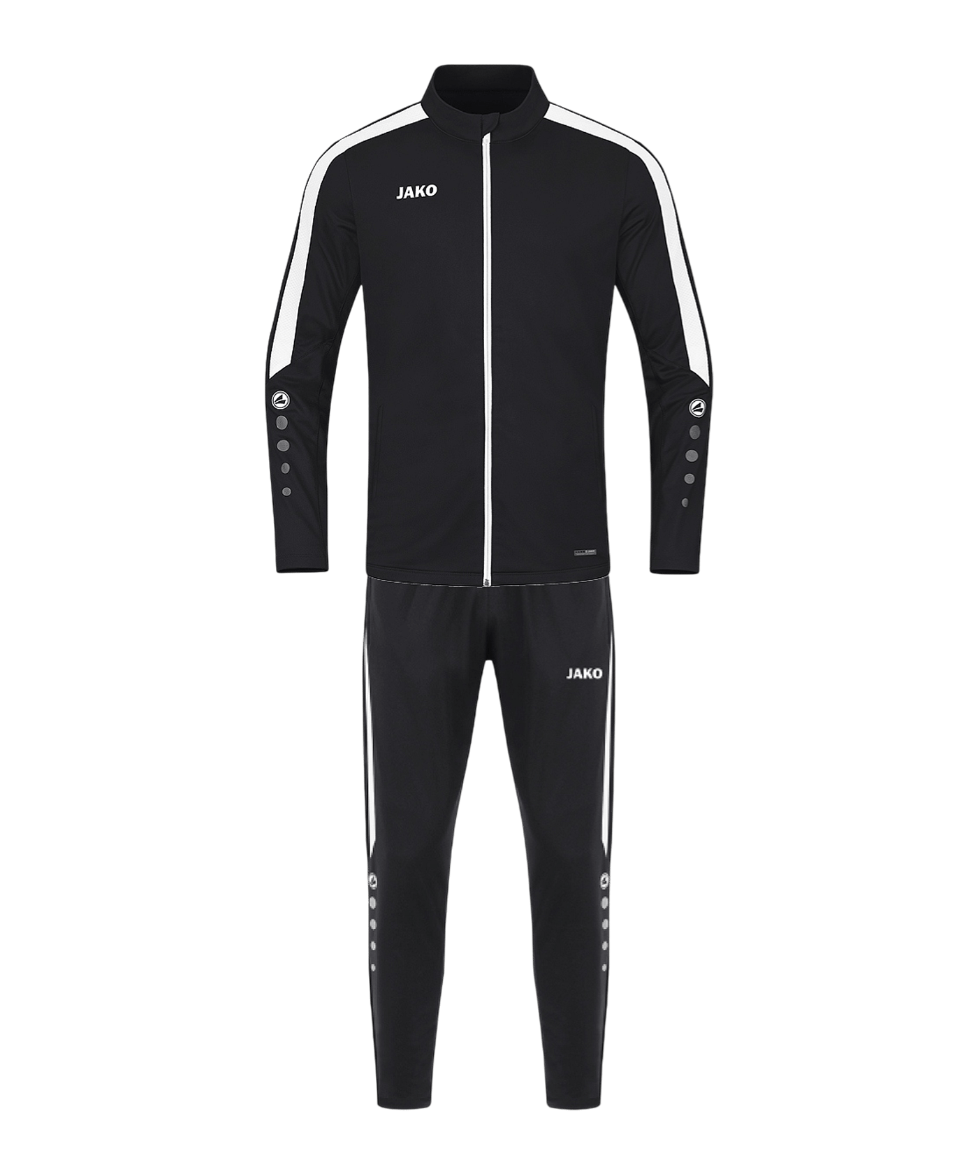 JAKO Power Trainingsanzug Schwarz F800 - schwarz