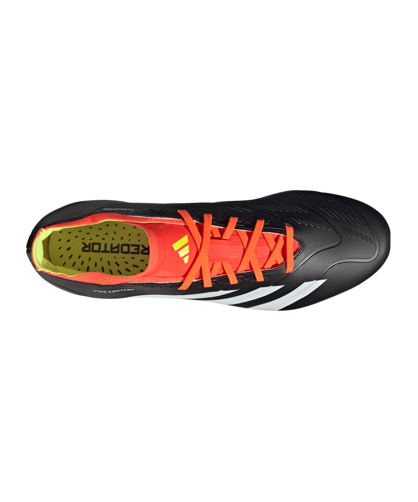 adidas Predator League FG Solar Energy Schwarz Weiss Rot - schwarz